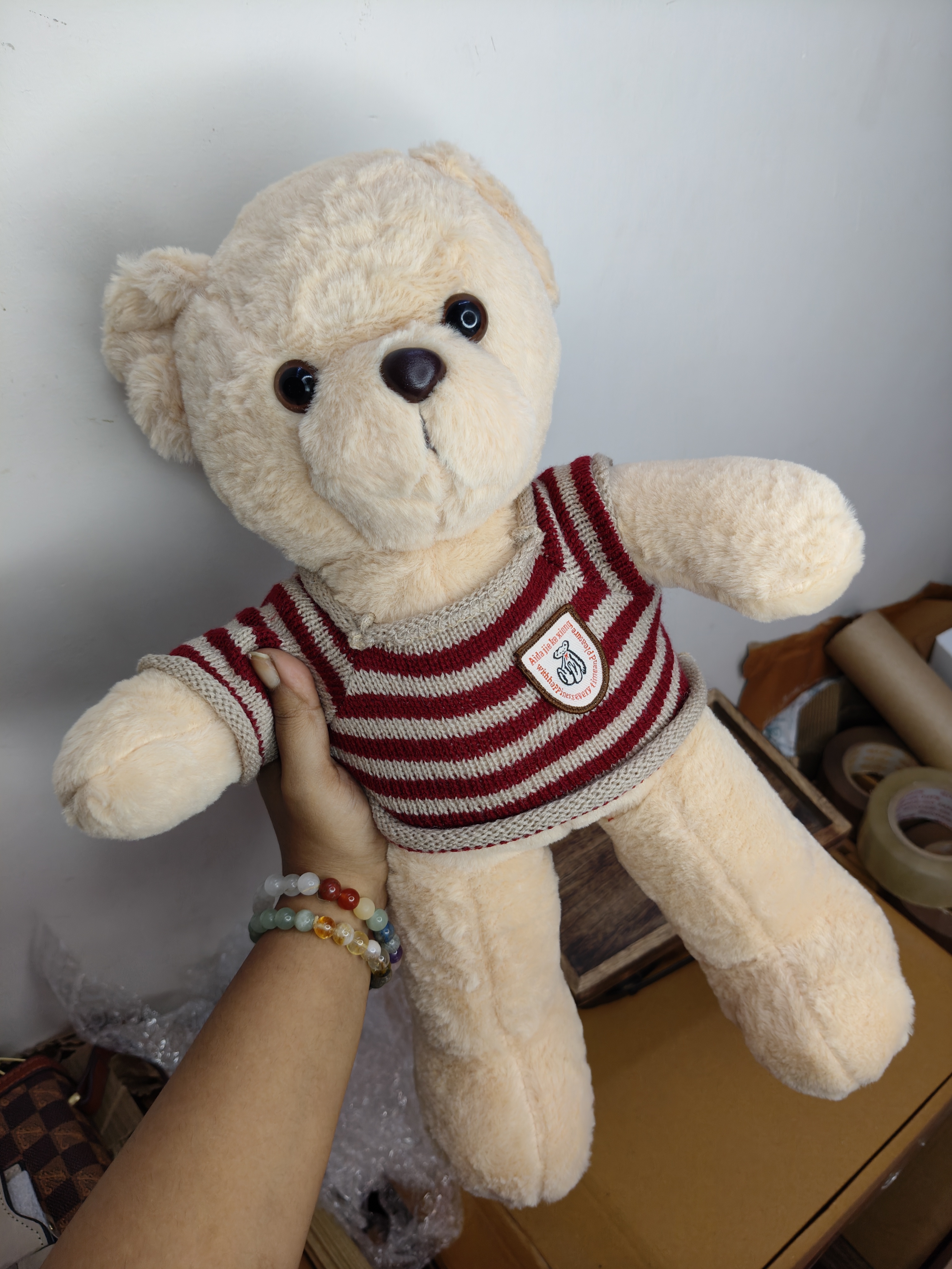 Big Teddy Soft Toy with Tshirt 