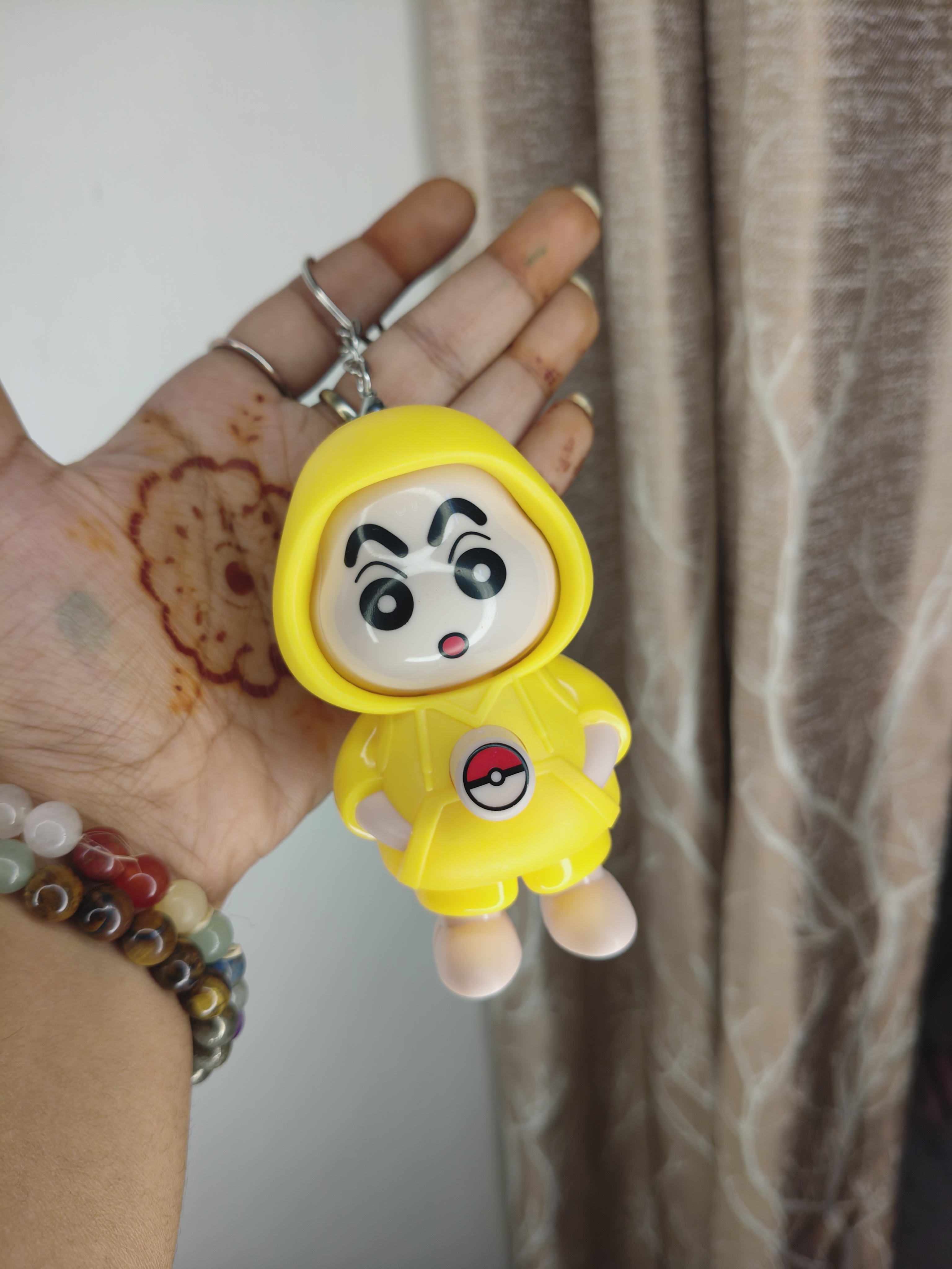 Mood Switch Shinchan Keychain 