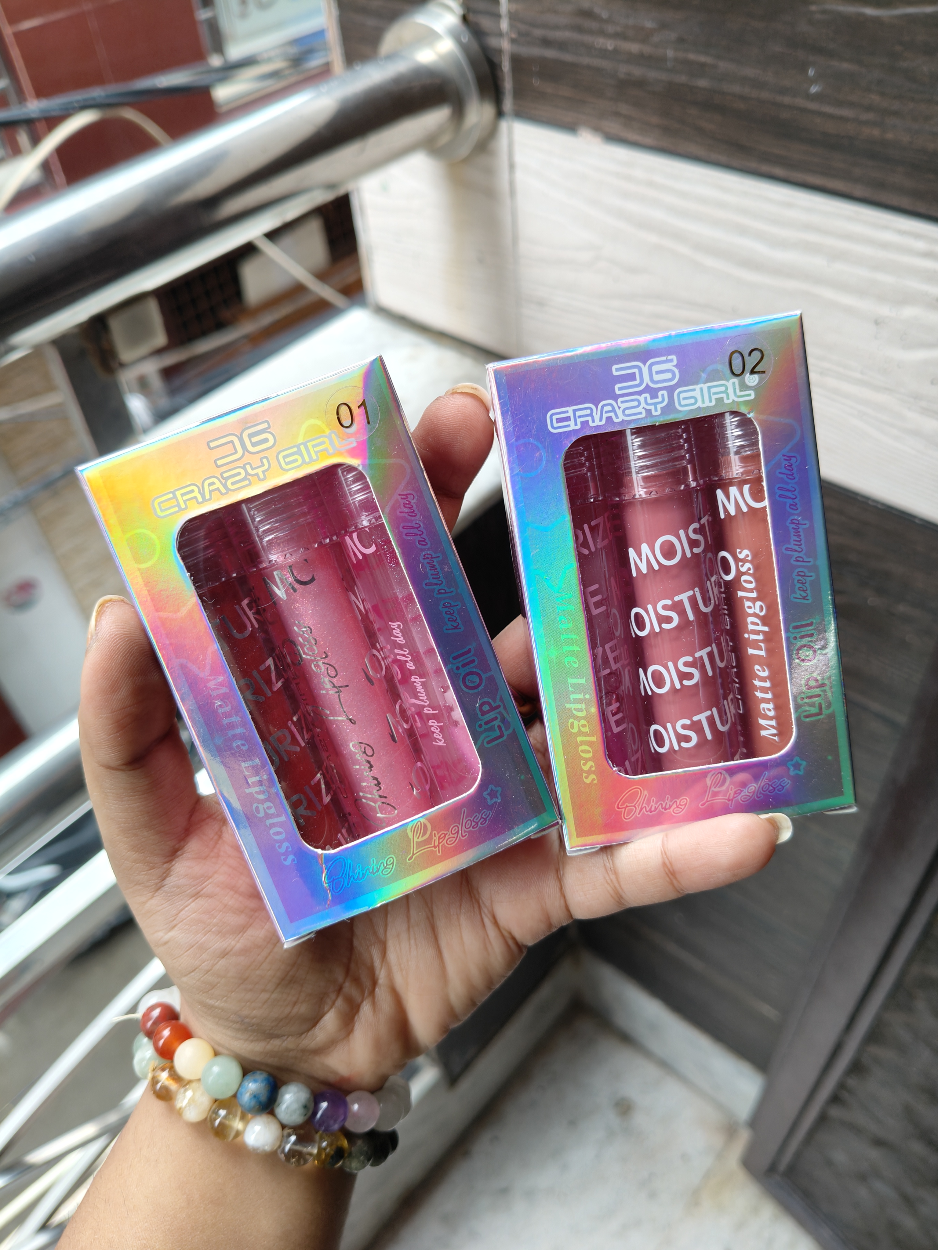 Set Of 3 Lipglosses Box