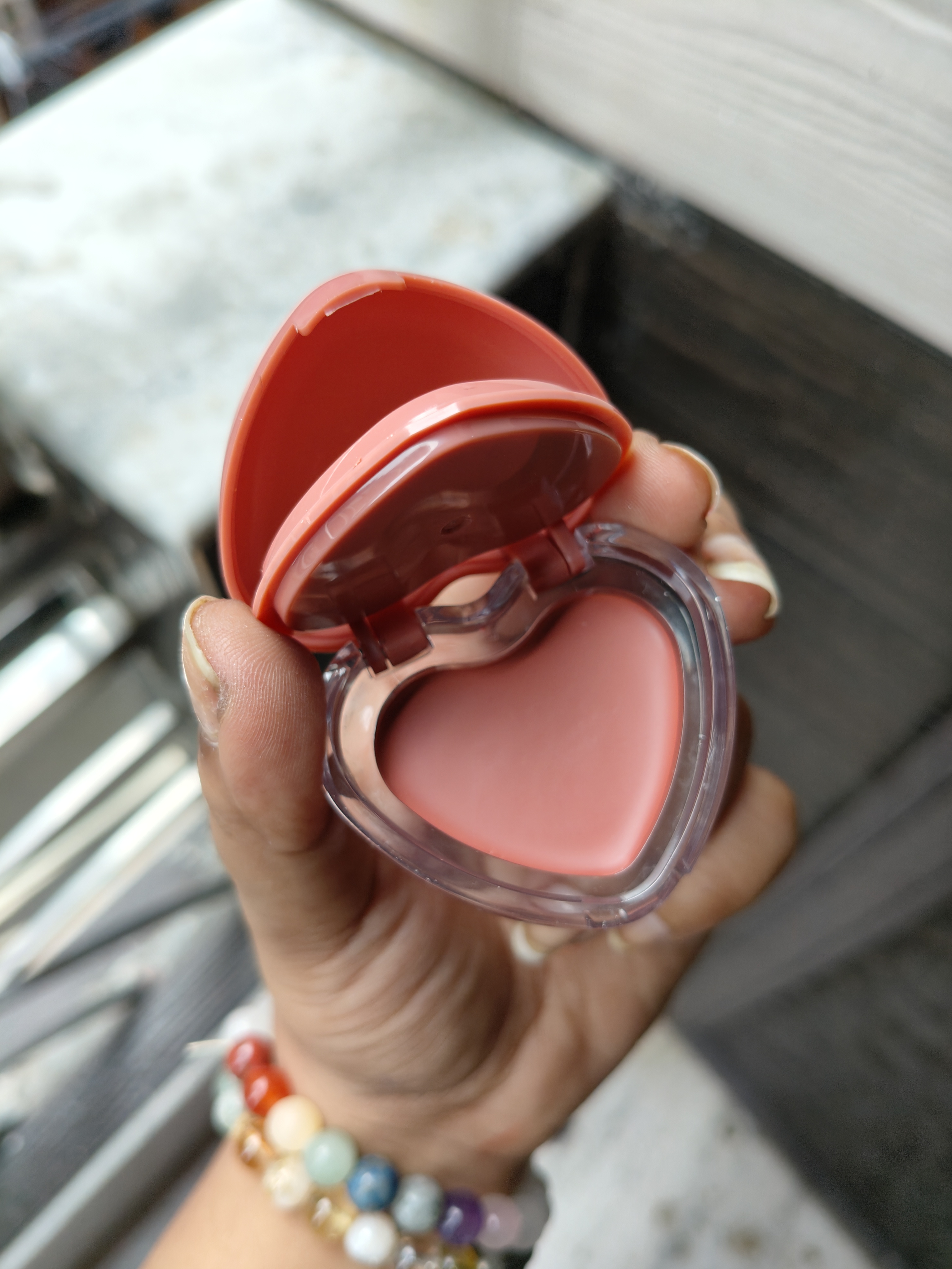 Mini Heart 2 in 1 Highlighter & Blush 