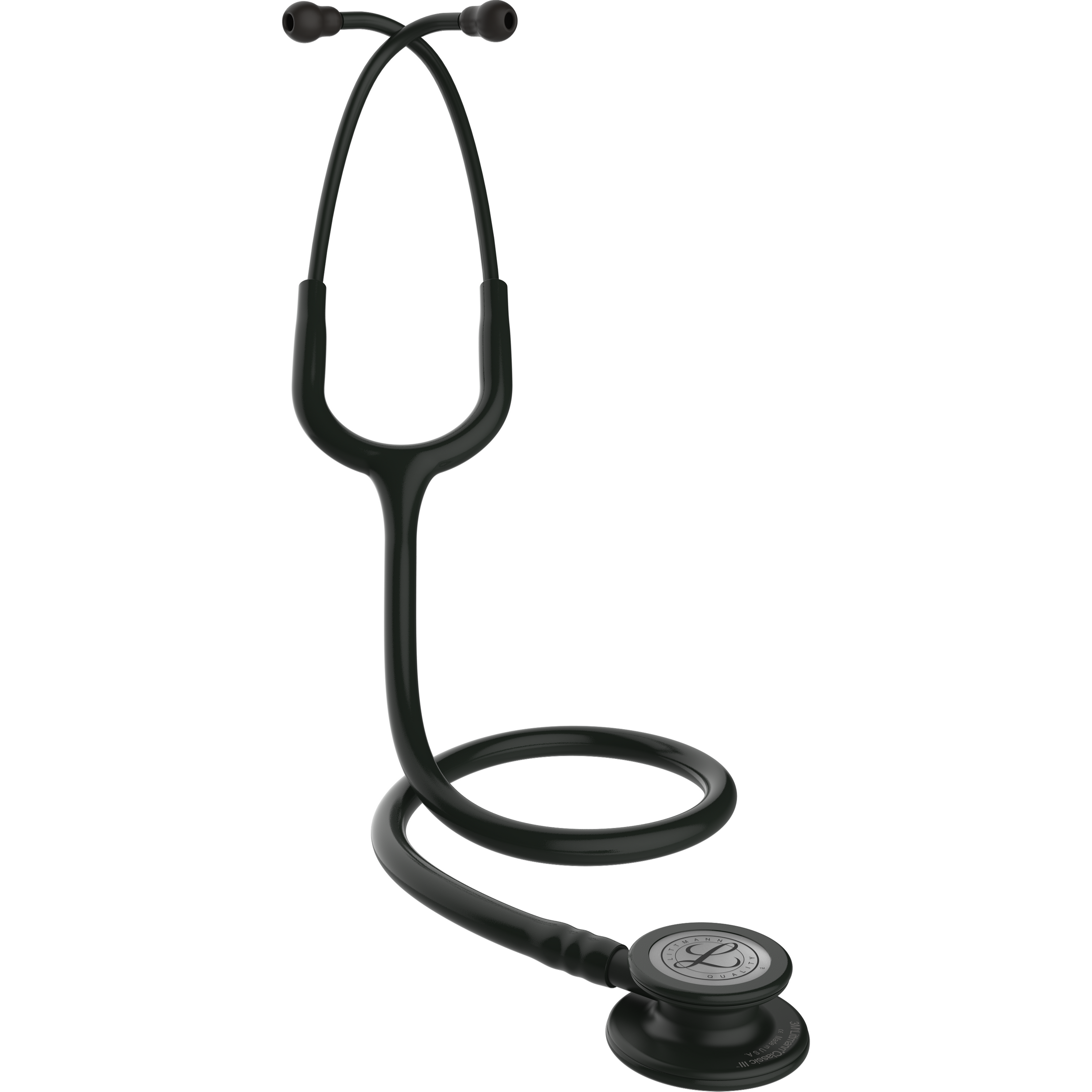 3M™ Littmann® Classic III™ Stethoscopes , Black Tube, Stainless-finish Chestpiece #5803