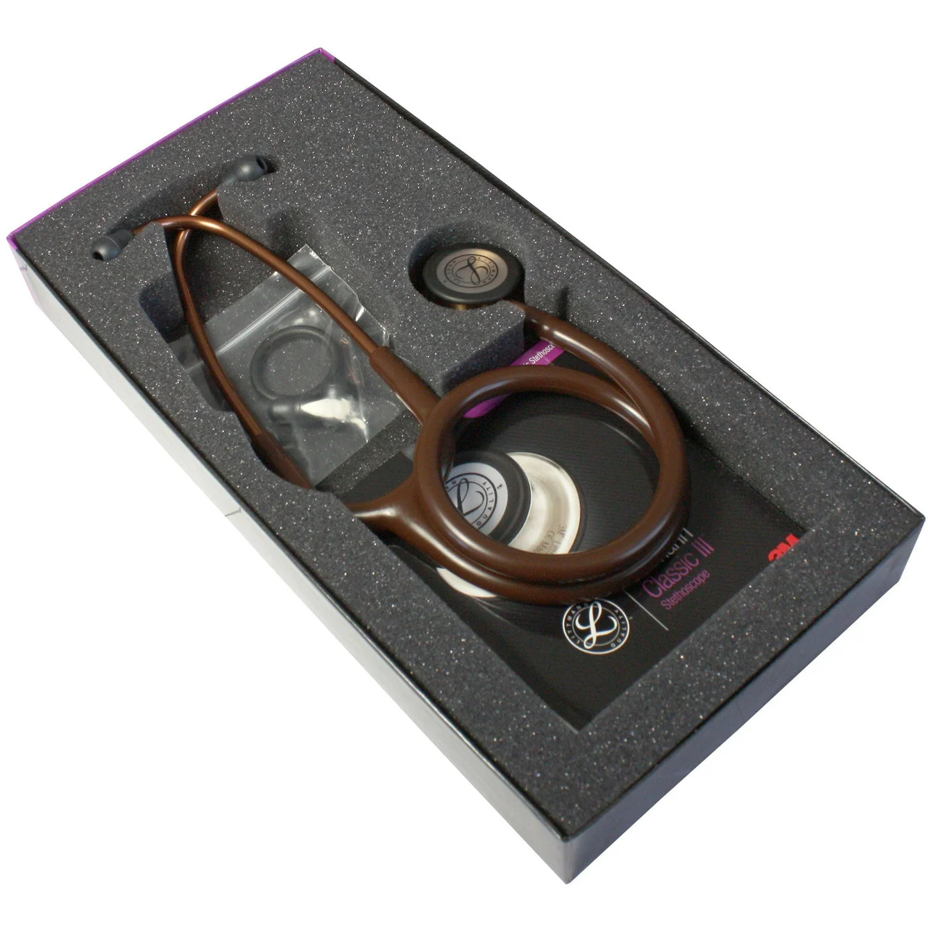 3M™ Littmann® Classic III™ Stethoscope – Chocolate tube & Copper finish chest piece #5809
