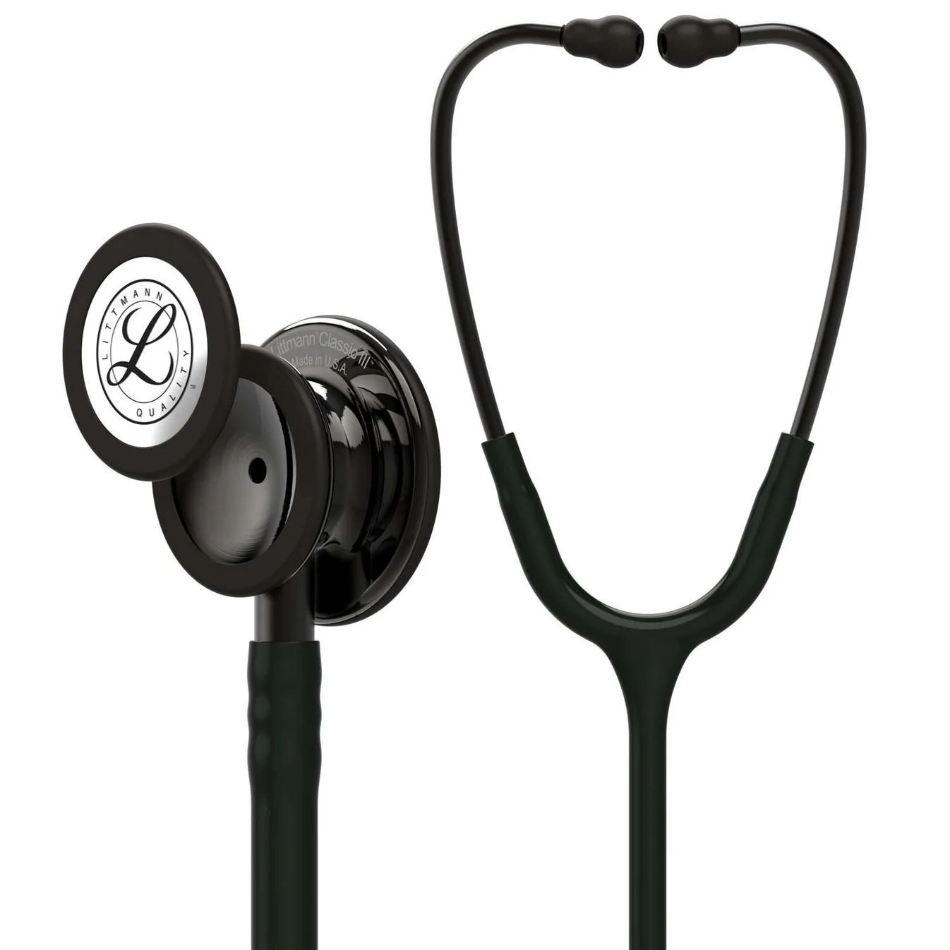 3M™ Littmann® Classic III™ Stethoscopes , Black tube & Smoke black chest piece #5811