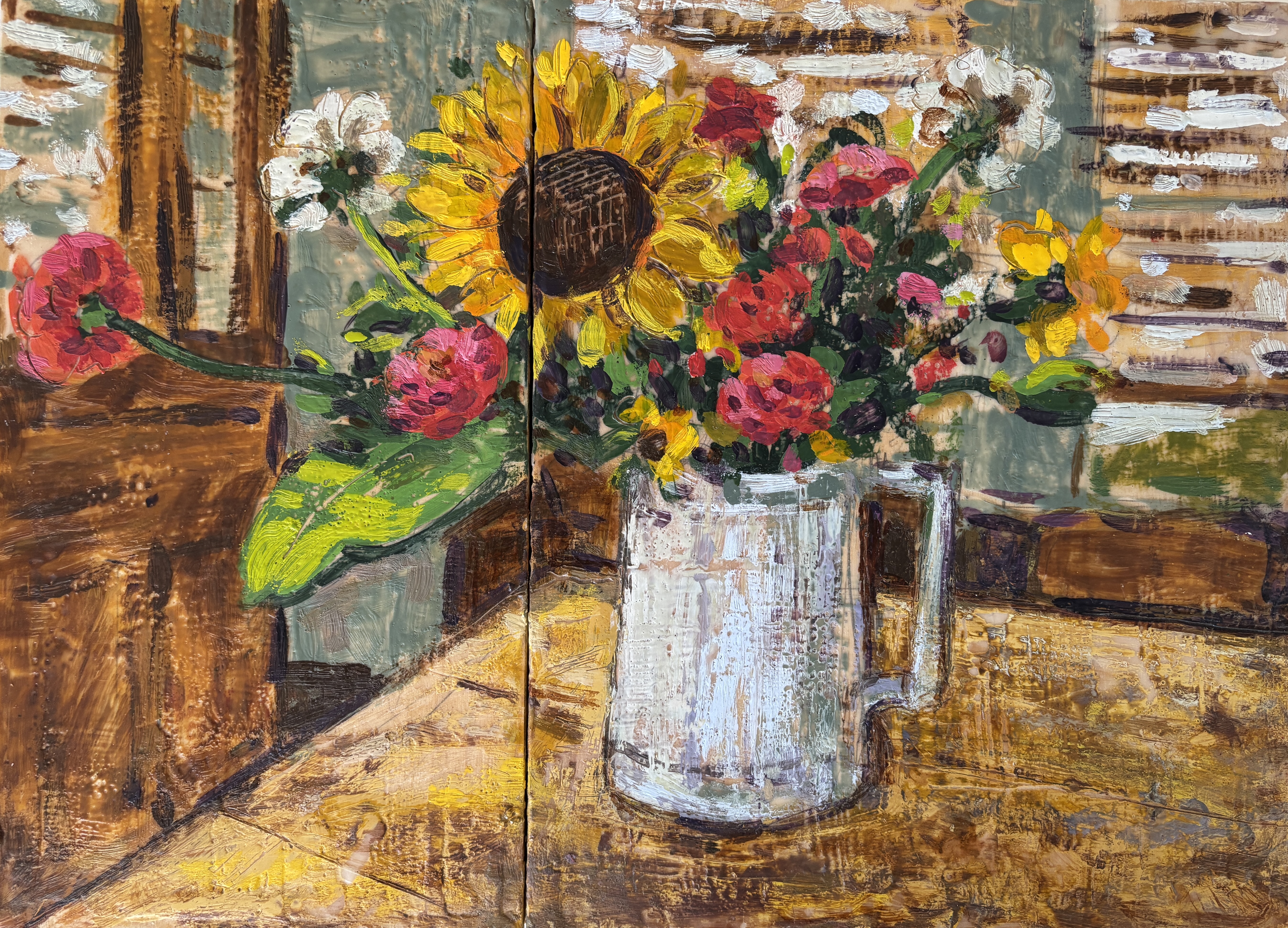 Kitchen Table Flowers