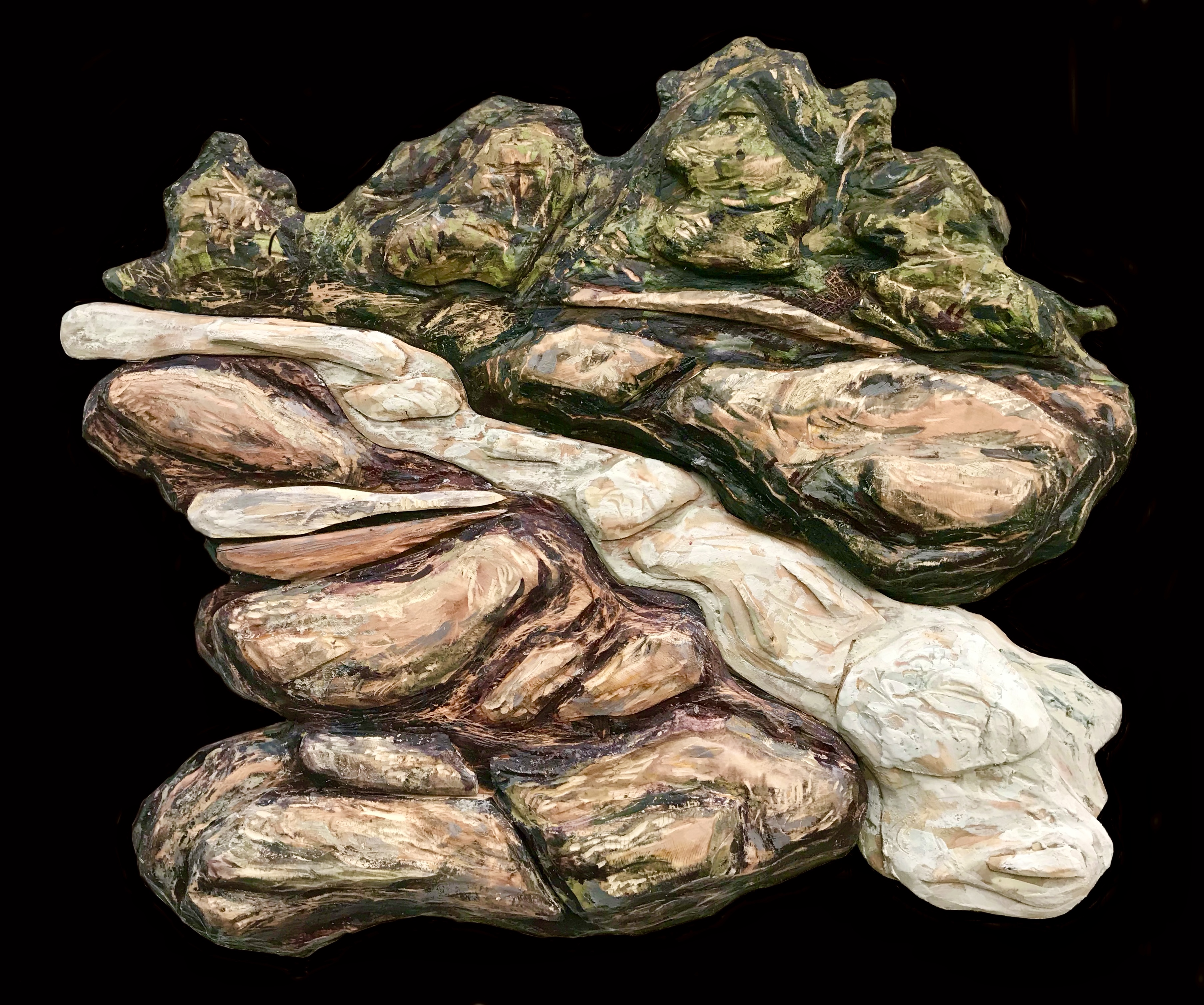 Waterfall in the Gunks - 22x24x4