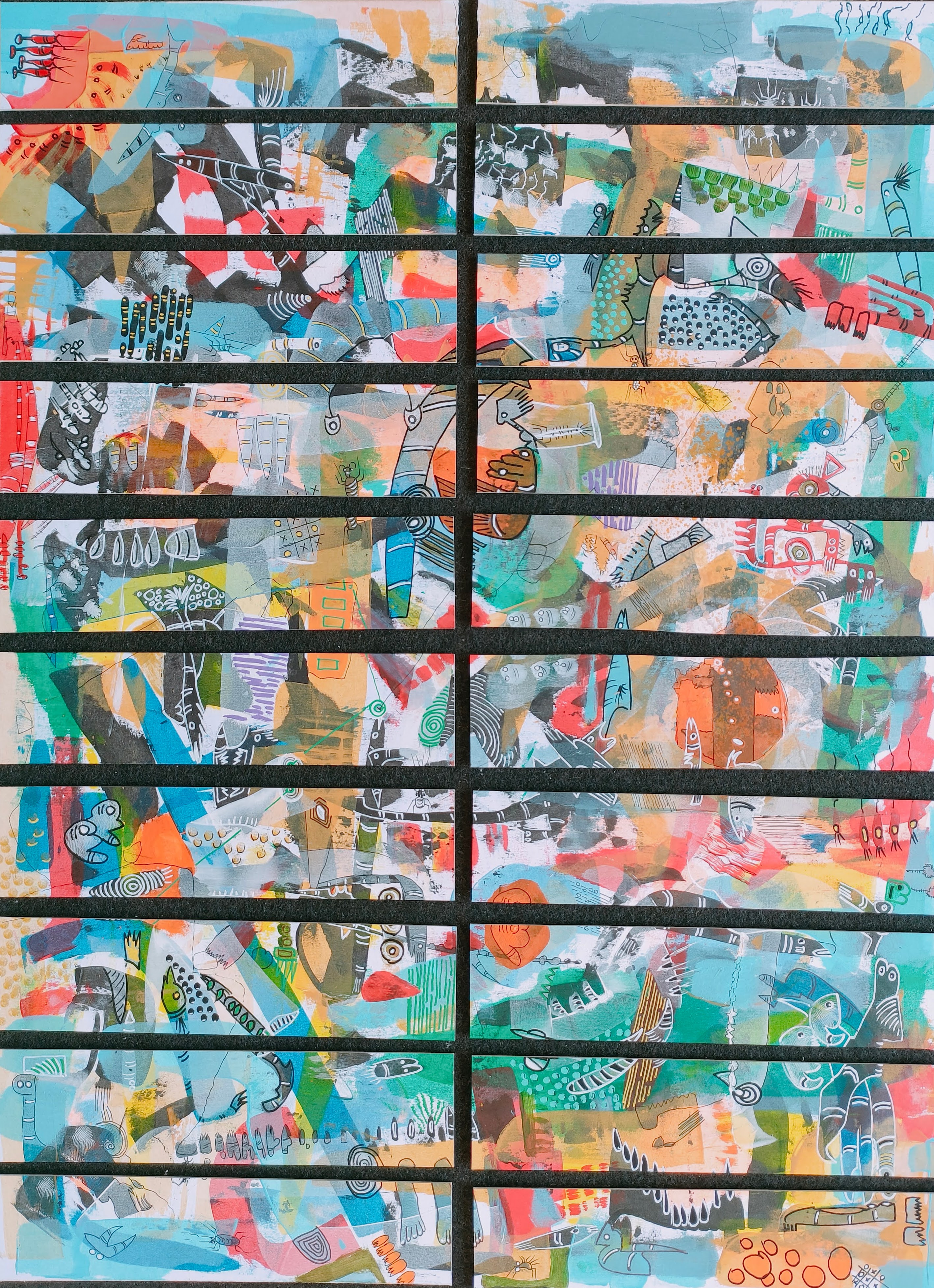 Espiritus en fiesta, 20 Marcadores