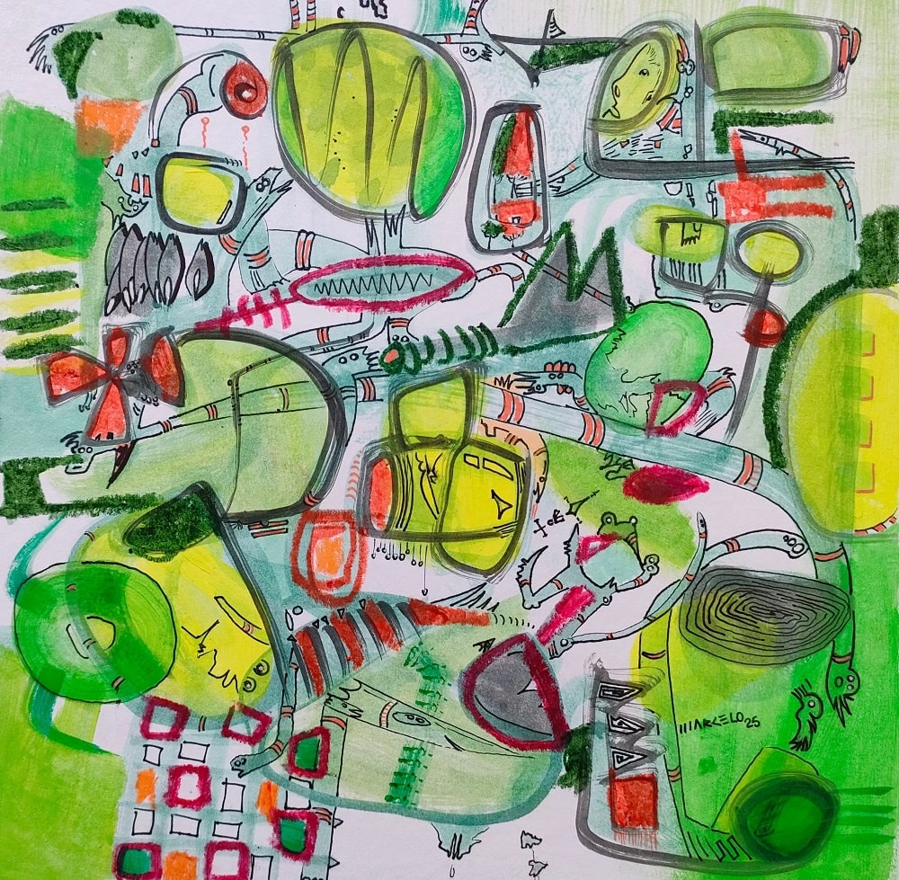 "Dialogos Verdes", Díptico