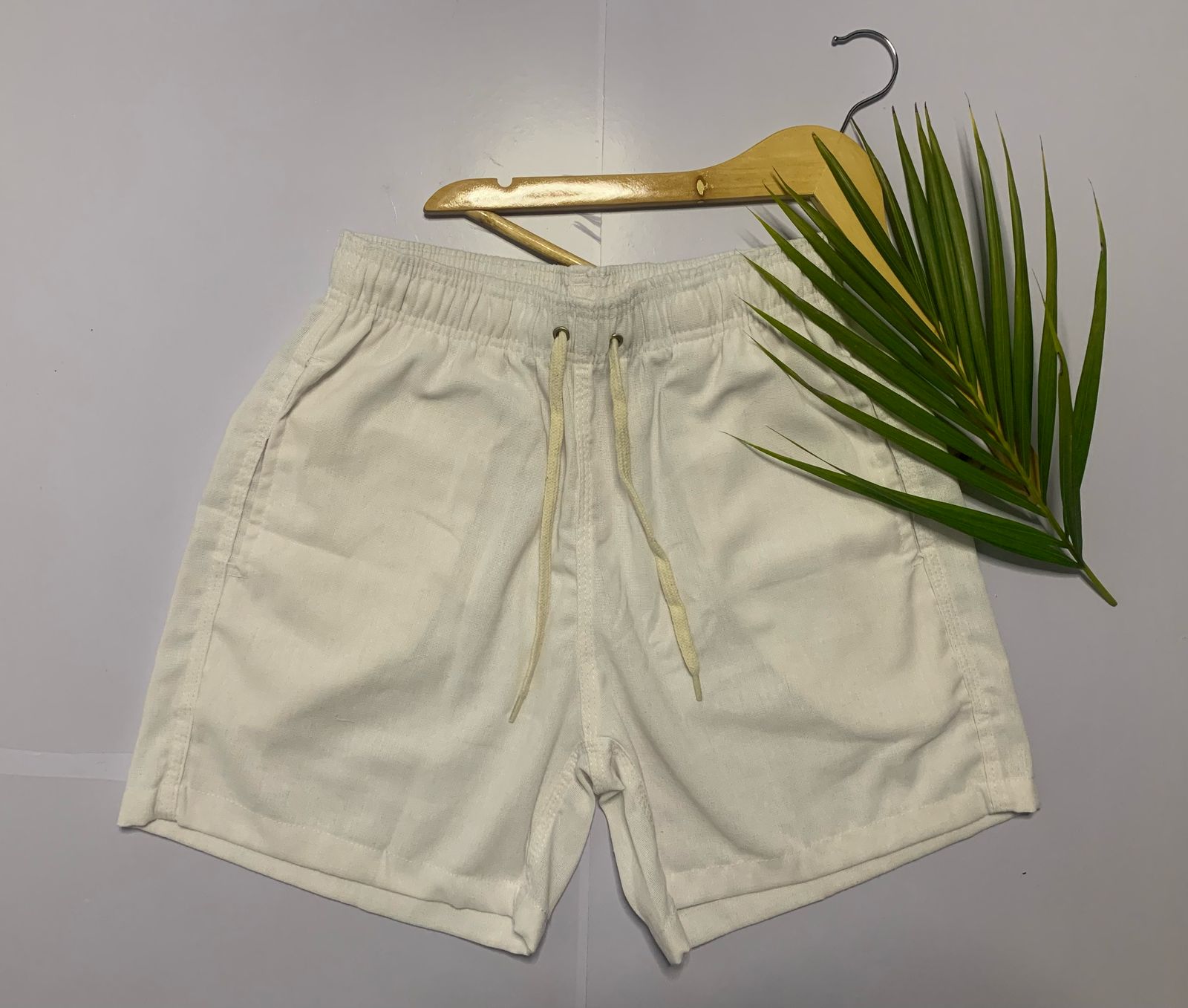 Short de linho leve tamanho: Médio 