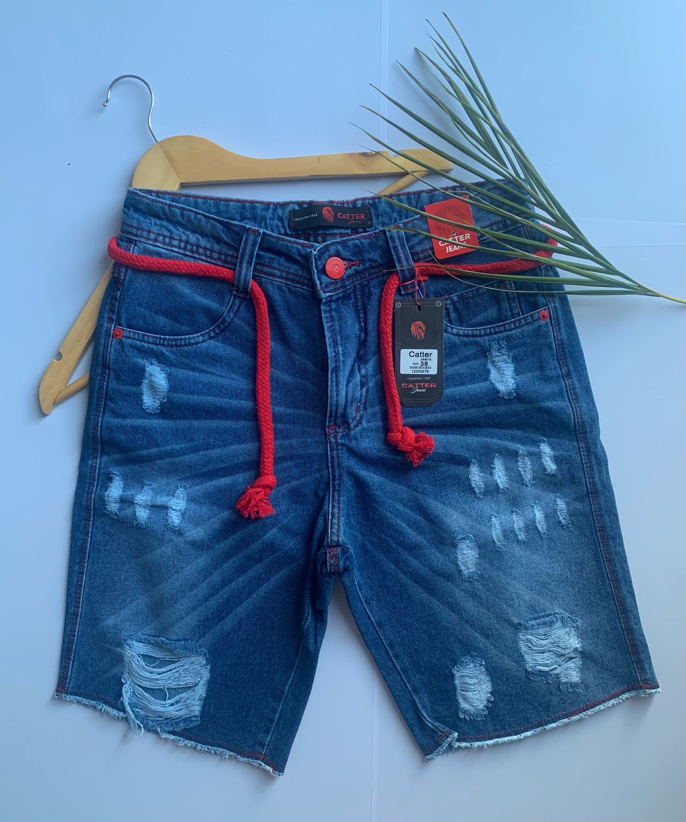 Short jeans - Tamanho: 38 