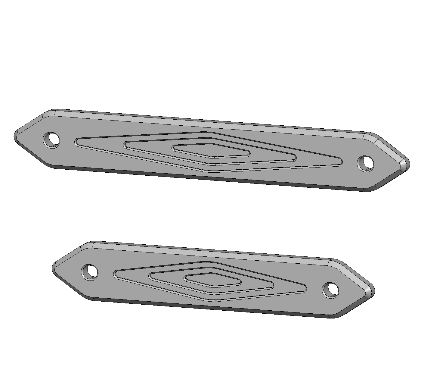 Transom Bracket Single Diamond