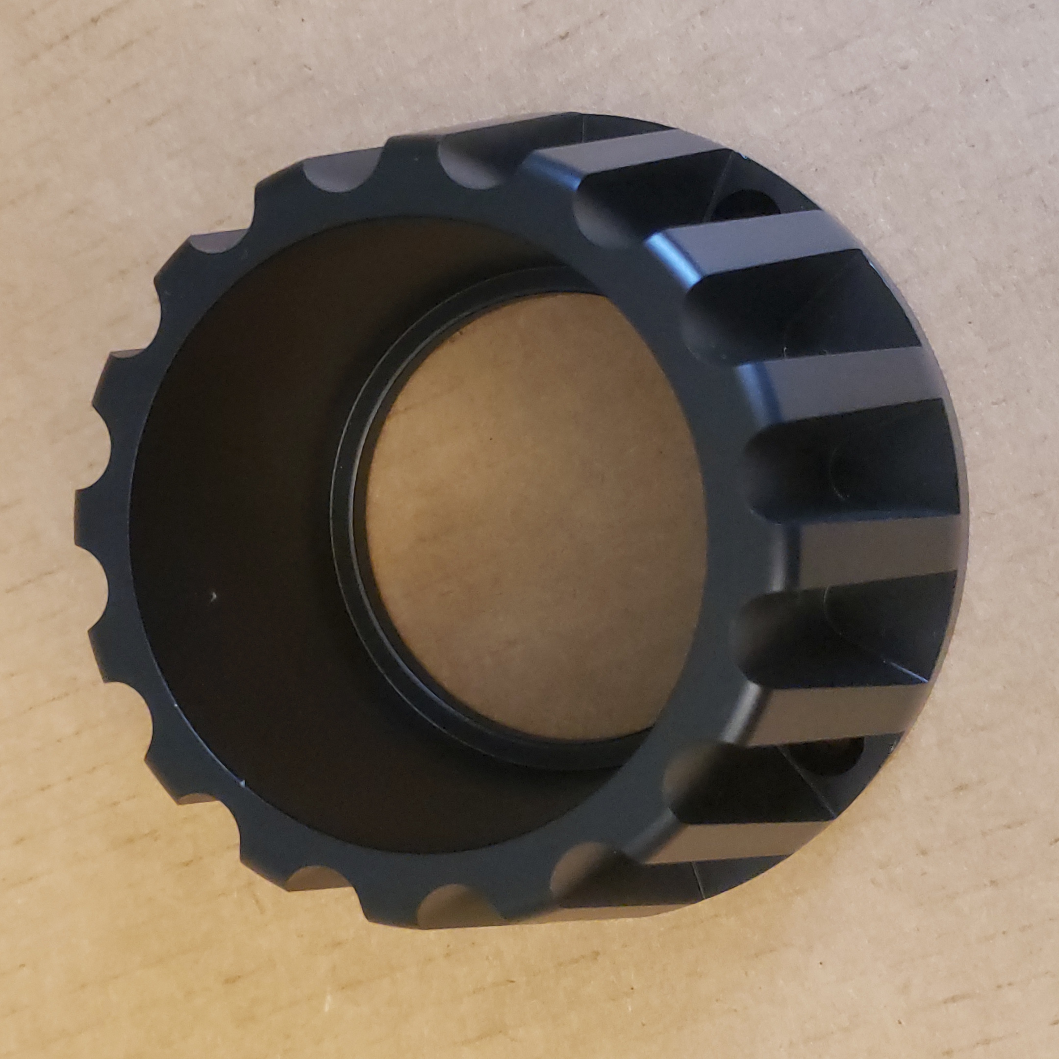 Rigging Hose Bezel Finned for 2.5" Hose