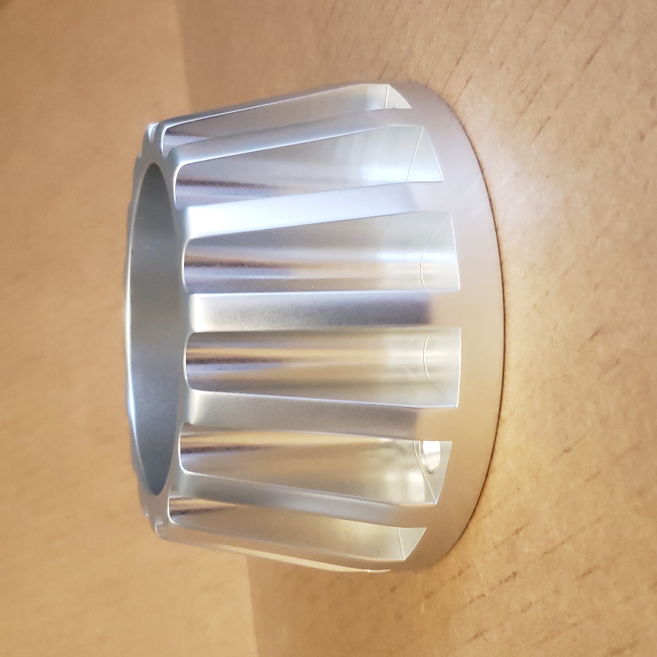 Rigging Hose Bezel Finned for 2.5" Hose