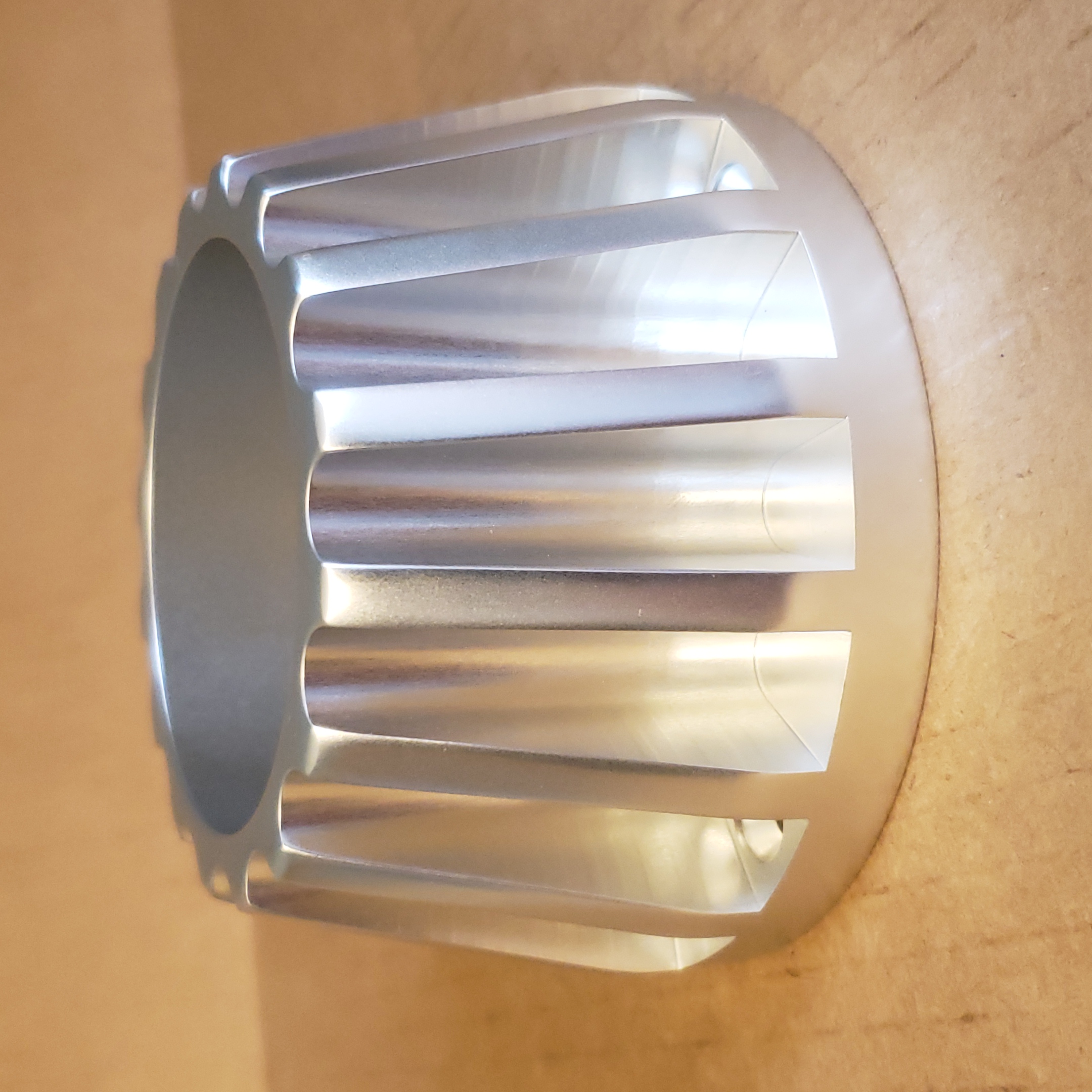 Rigging Hose Bezel Finned for 2.0" Hose