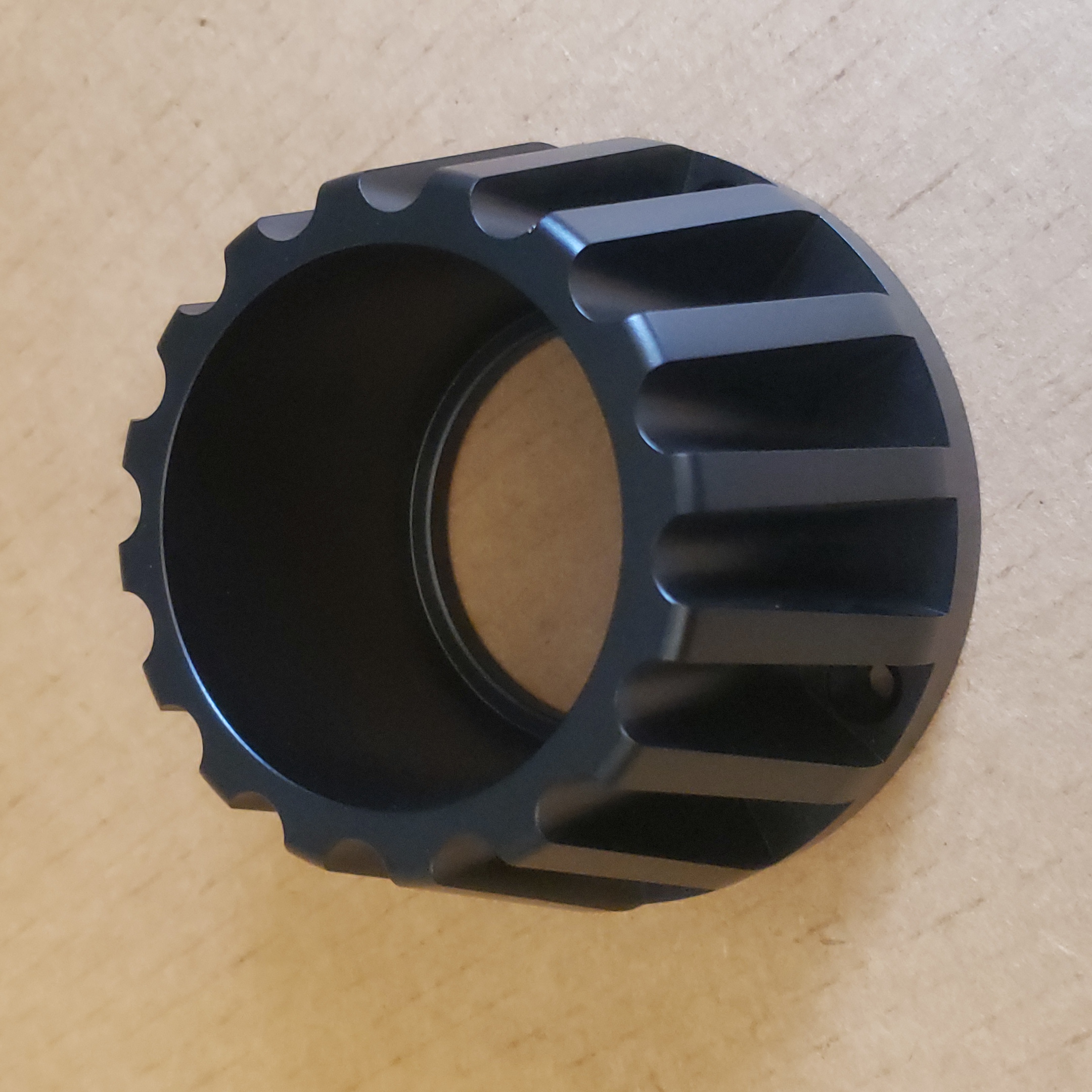 Rigging Hose Bezel Finned for 2.0" Hose