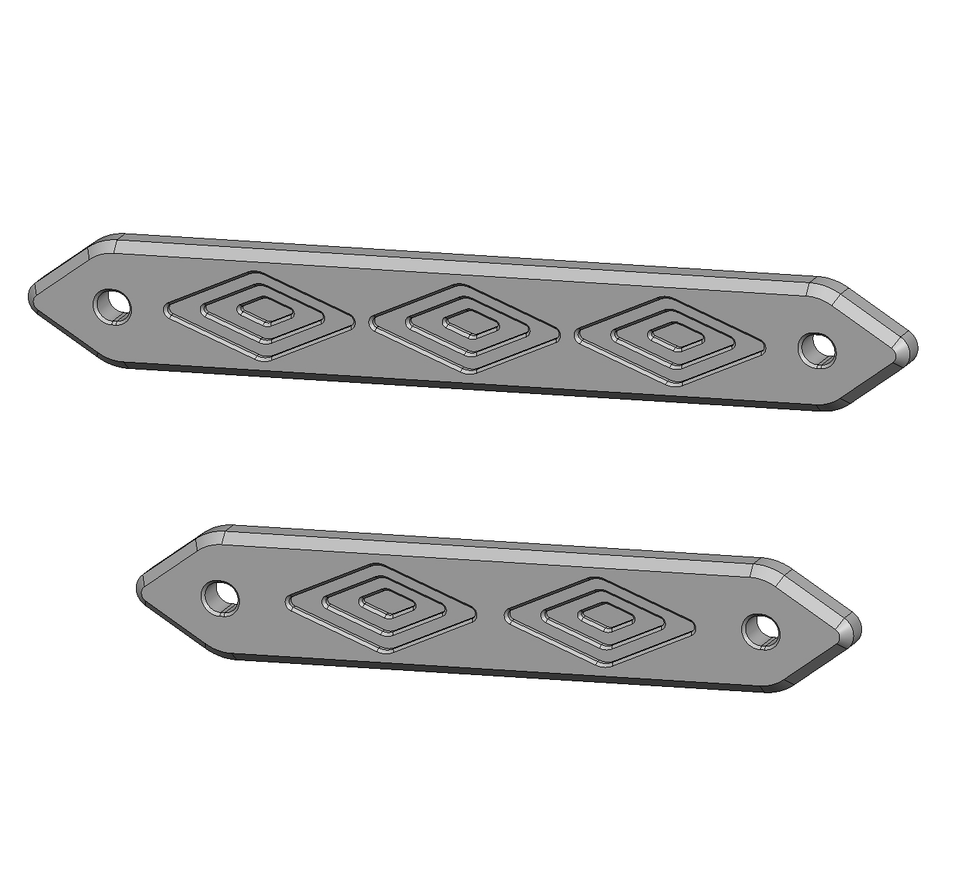Transom Bracket Triple Diamond