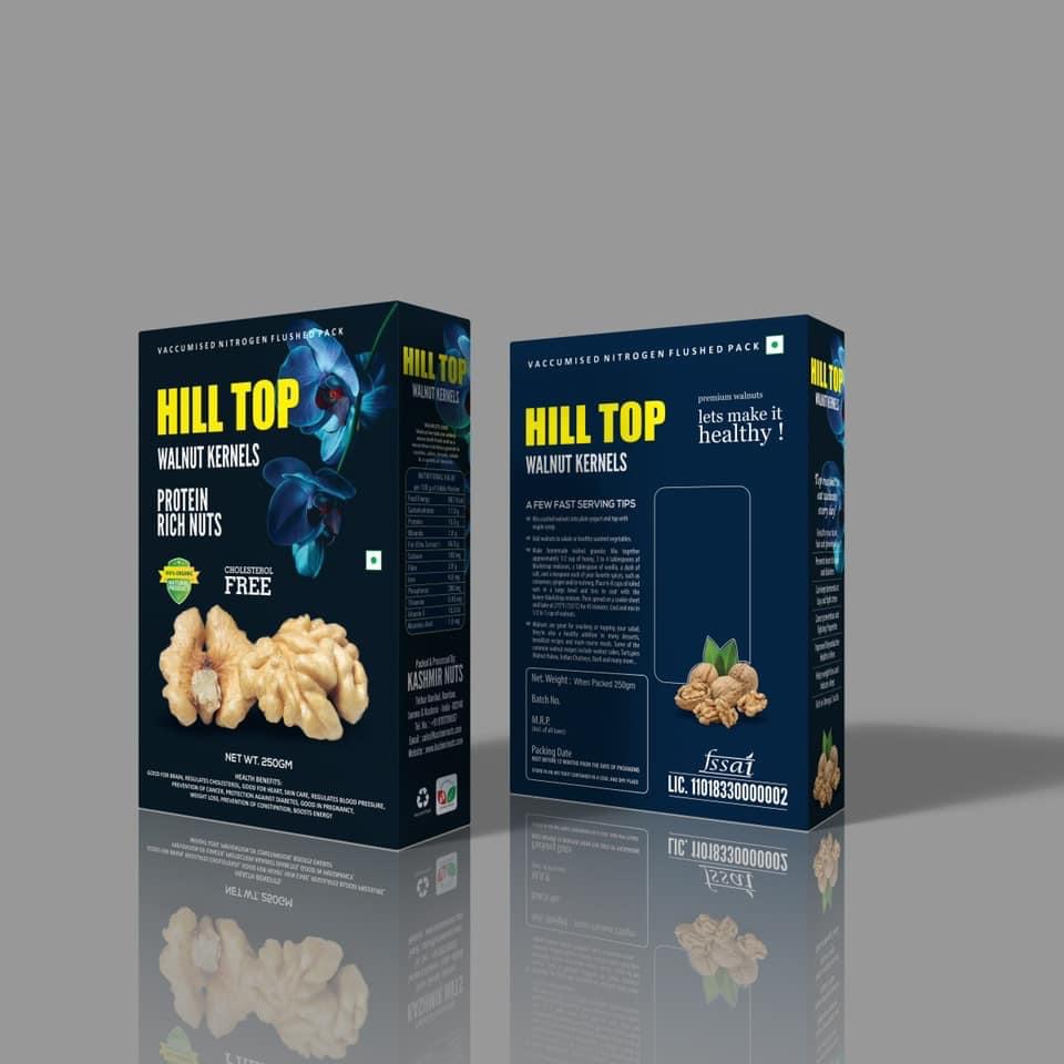 Hill Top Walnut Kernels 250g 
