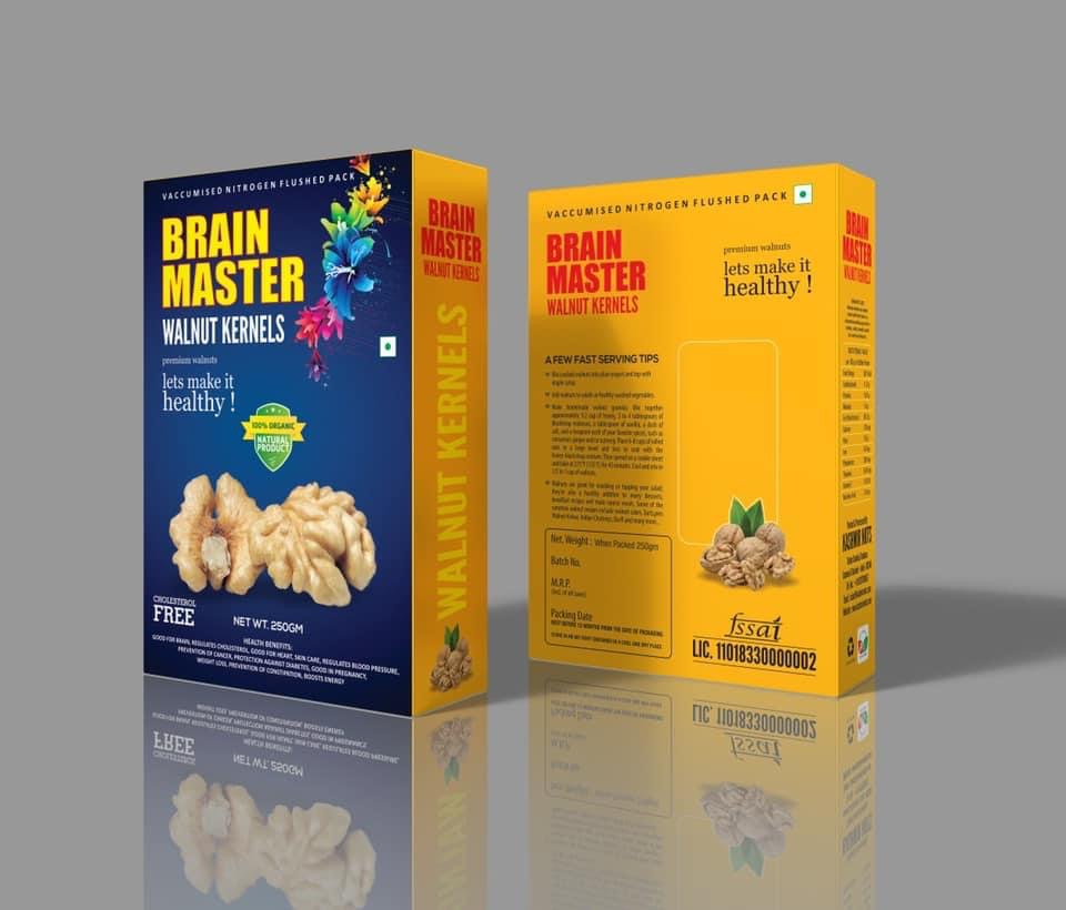 Brain Master Walnut Kernels 250g