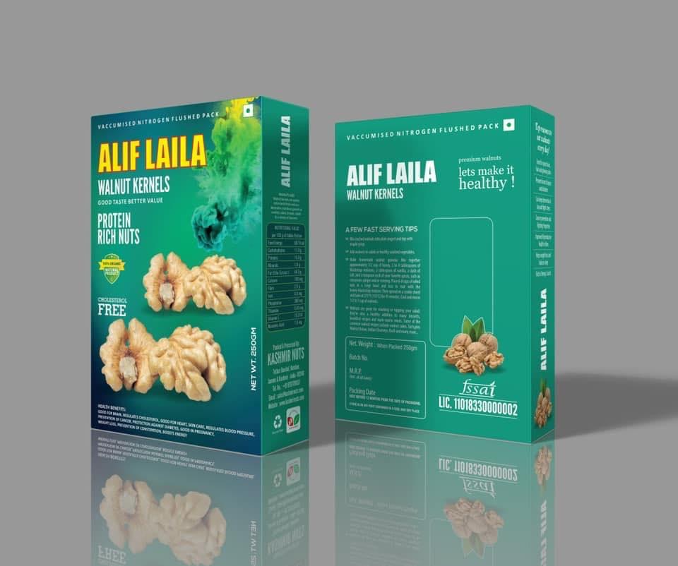 Walnut Kernels Snow White Halves 250g