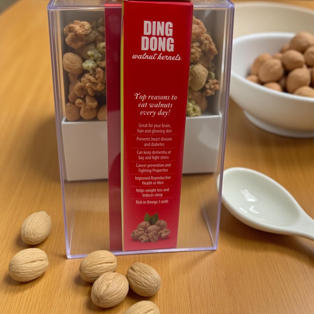 Ding Dong Walnut Kernels Broken 1Kg (4x 250g)