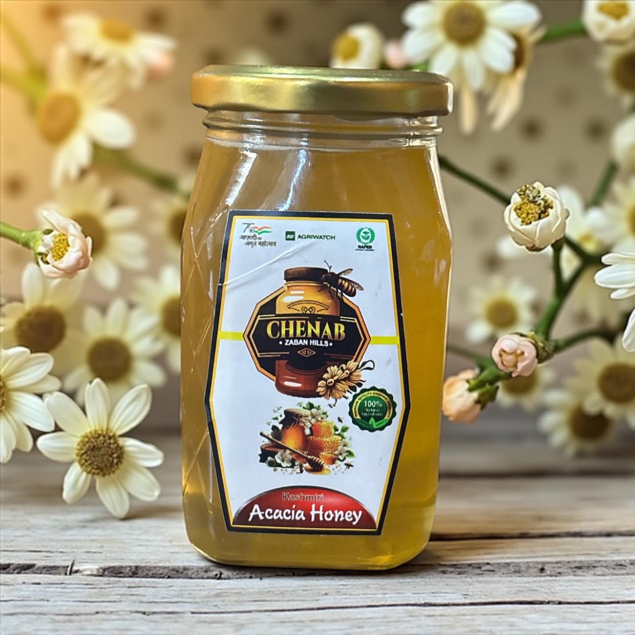 100% Organic Certified Kashmiri Accacia Honey 