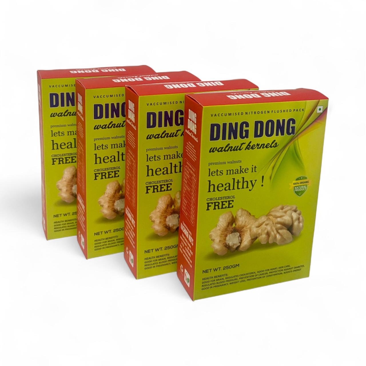 Ding Dong Walnut Kernels Broken 1Kg (4x 250g)