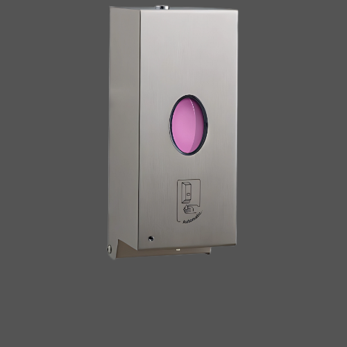 BOBRICK B-2012 Automatic Soap Dispenser, Wall-Mounted, Stainless Steel, Touchless Hand Sanitiser Dispenser