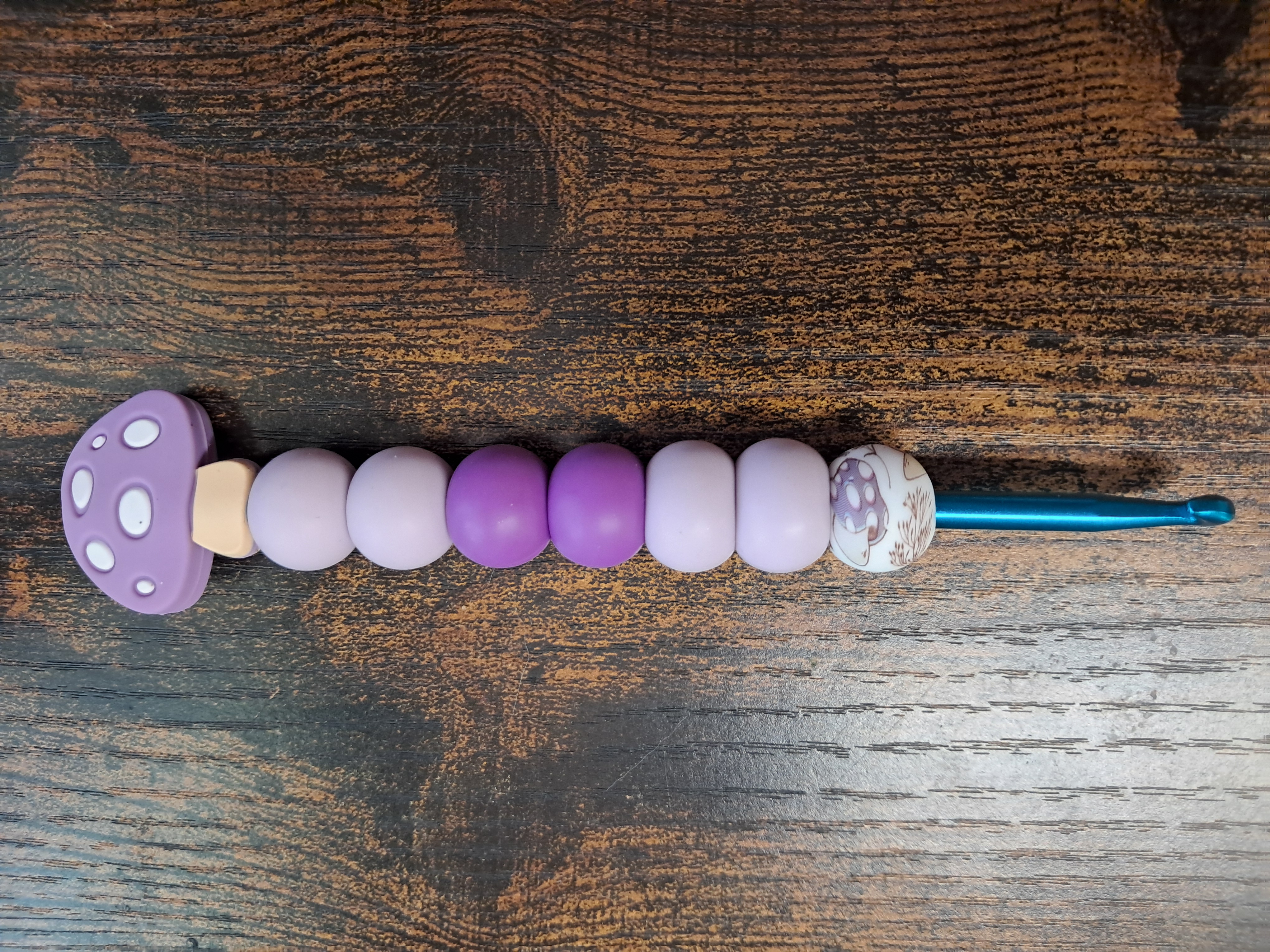 Mushroom Crochet Hook