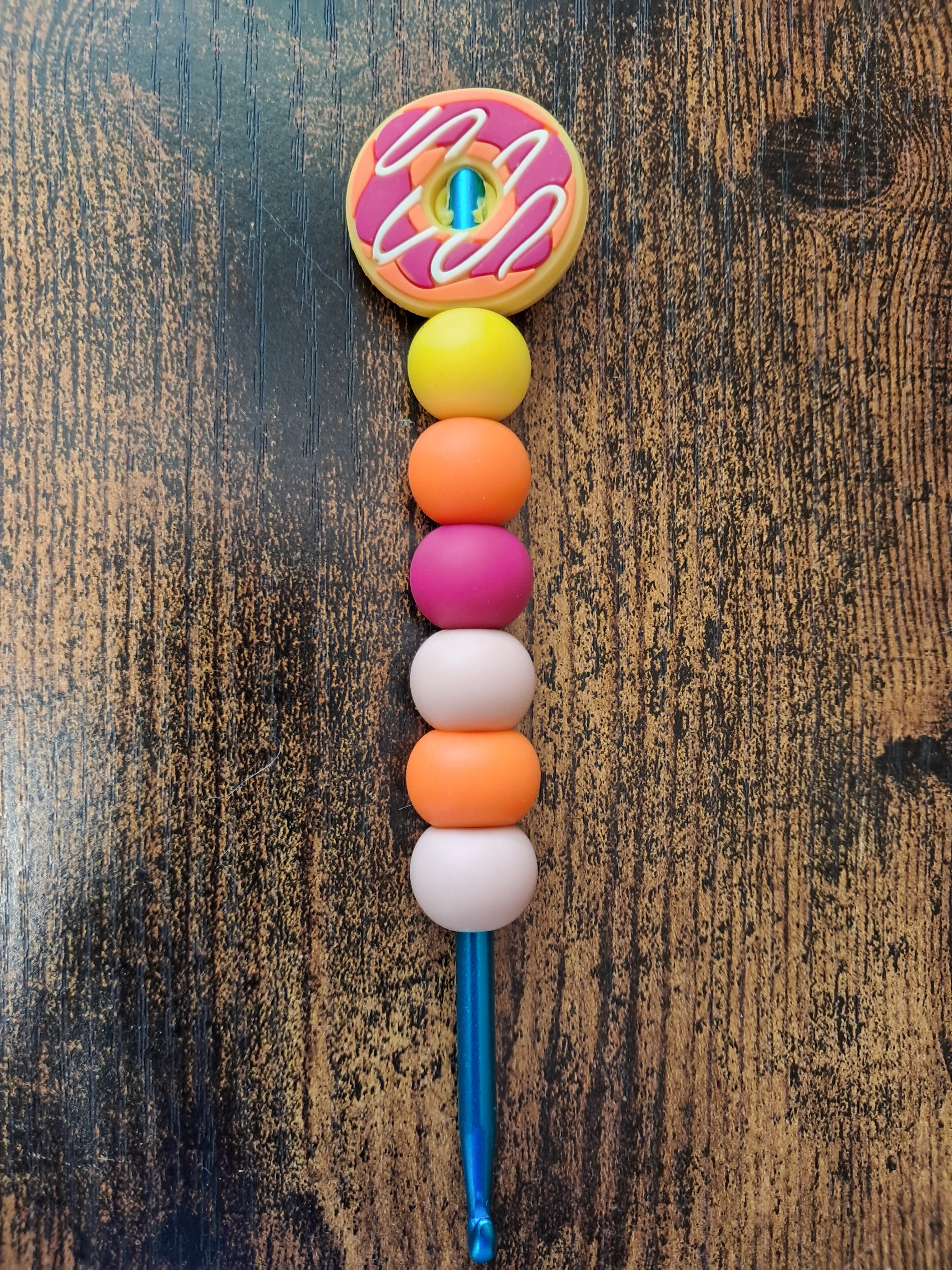 Frosted Donut Crochet Hook