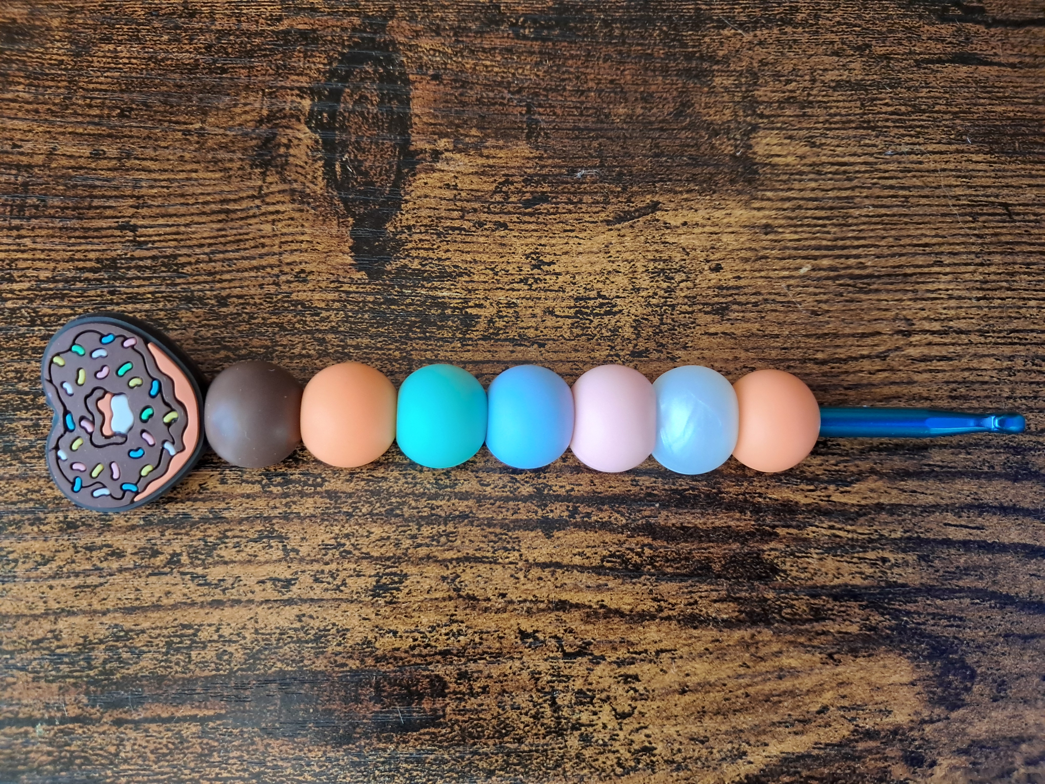 Chocolate Donut Crochet Hook