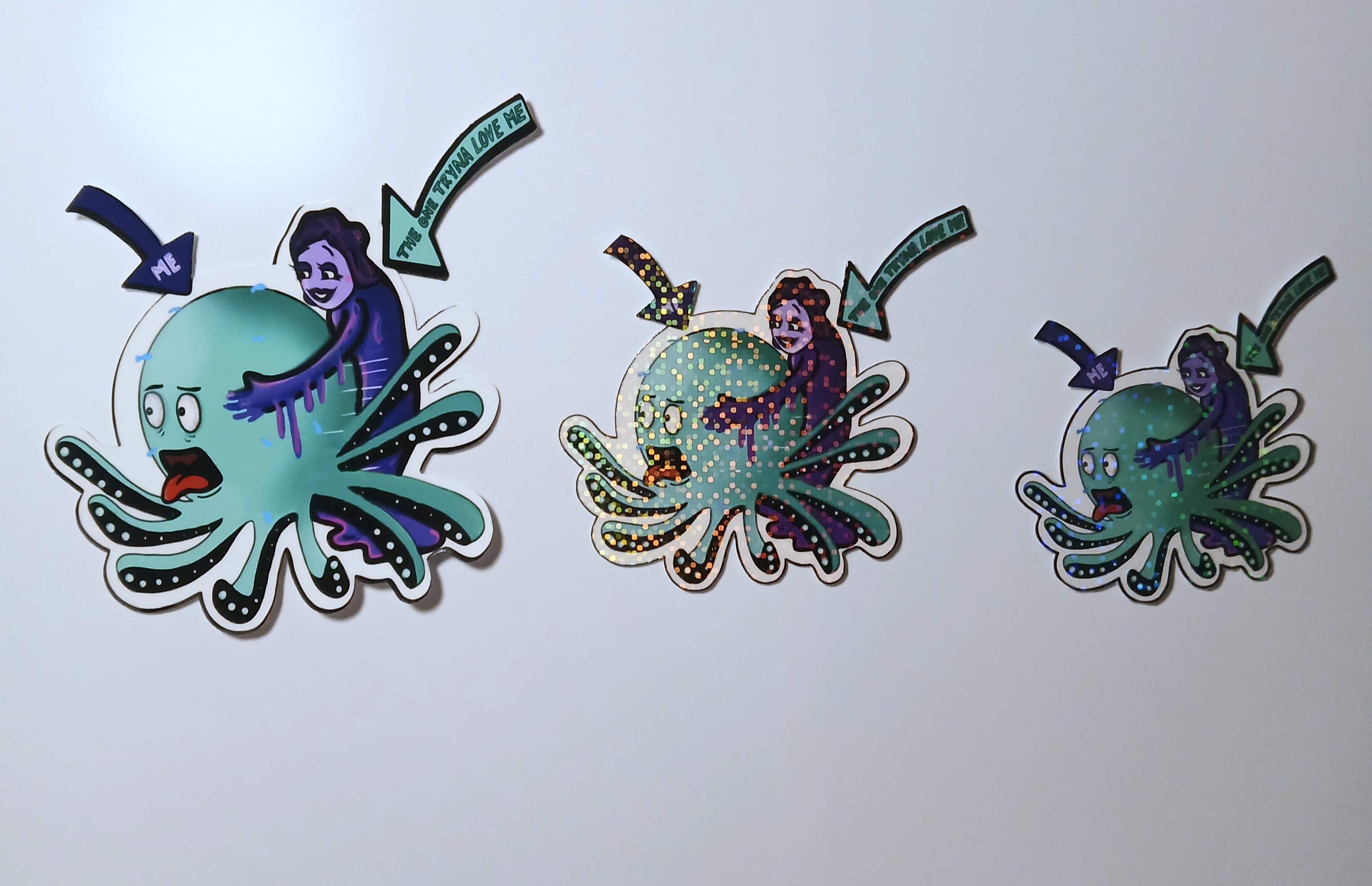 Wait! I'm Just Tryna Love You Sticker