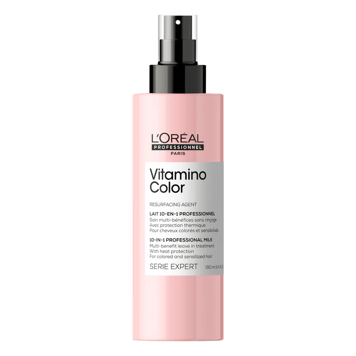 L'Oréal. Série Expert Lait Multi-Bénéfices Sans Rinçage 10-en-1 Vitamino Color
