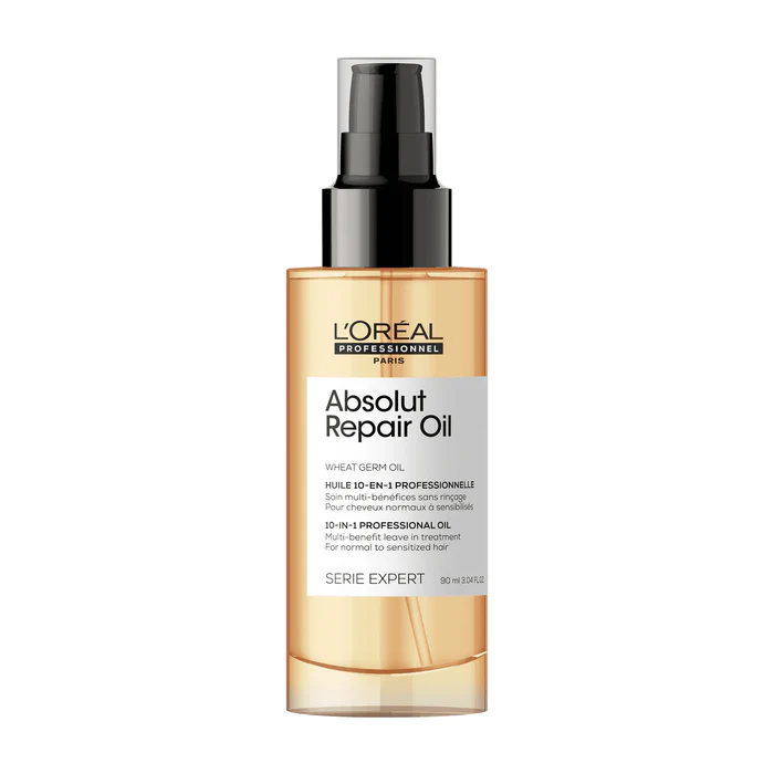 L'Oréal. Série Expert Huile 10-en-1 Sans Rinçage Absolut Repair - 90 ml 