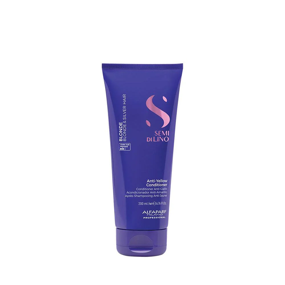 Après-shampoing Anti-Yellow Semi Di Lino