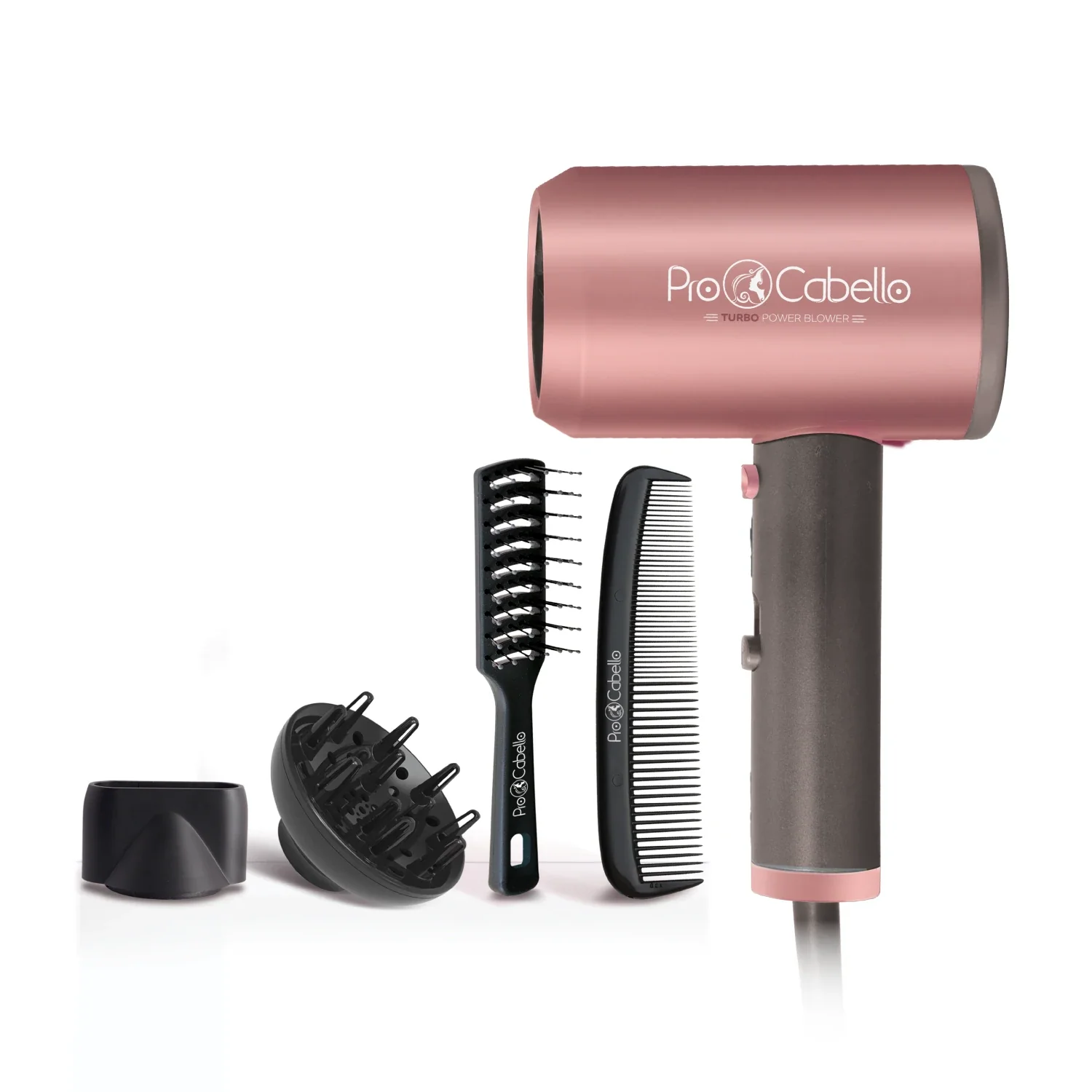 Sèche‑cheveux Professionnel – Turbo Magique – 2400 W, Technologie Ionique, Col Cool Shot
