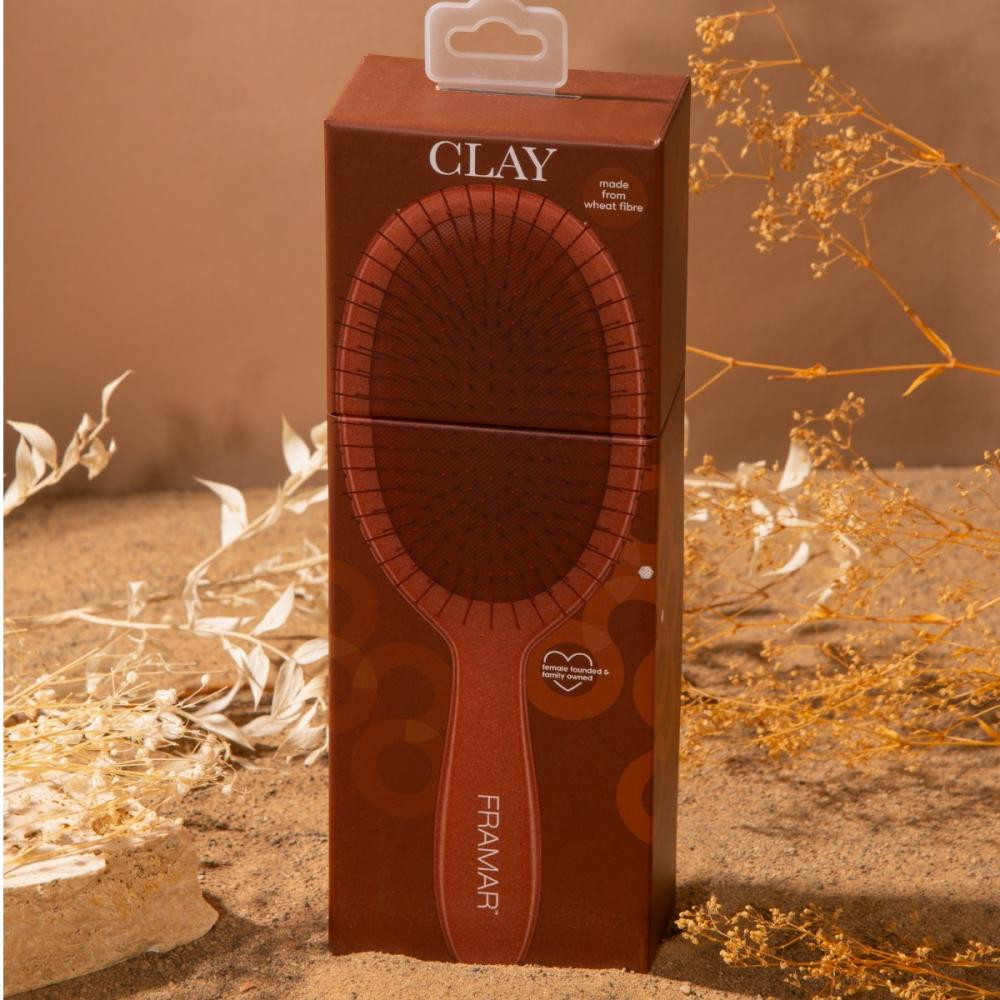 FRAMAR Terra - Clay - Brosse démêlante