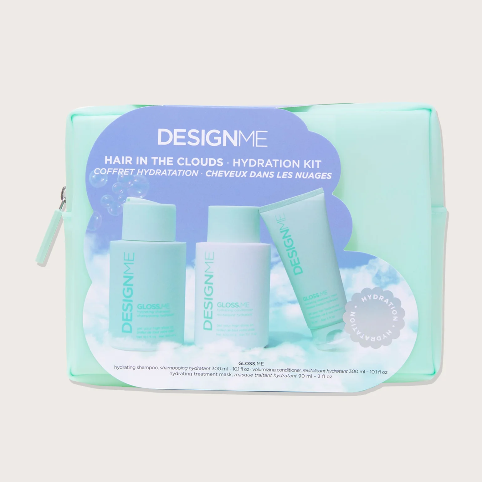 Coffret Hydratation Cheveux DESIGNME