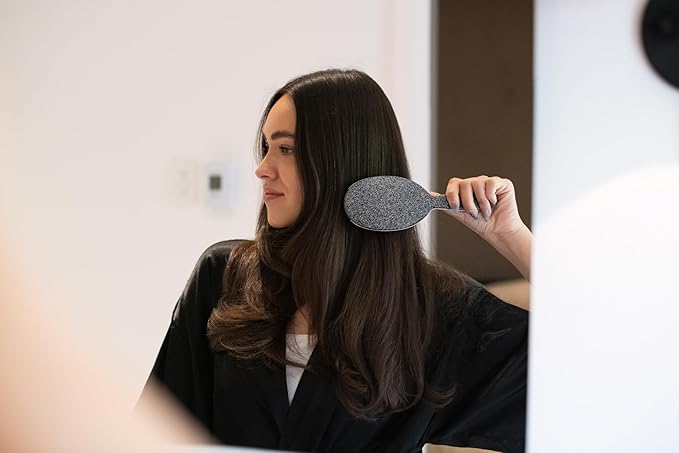 Brosse à cheveux Framar Black Viral Glitter