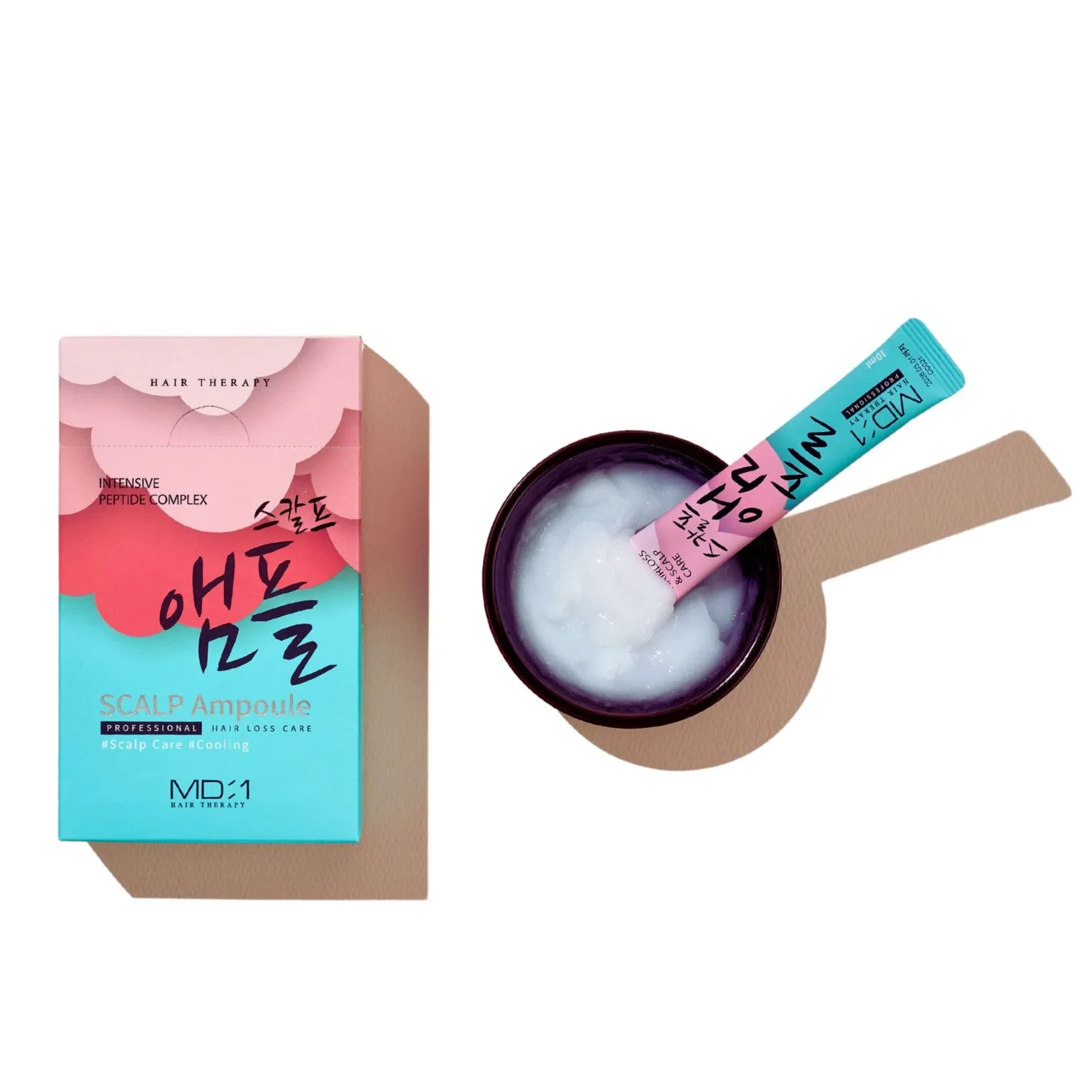 MedB ampulės galvos odai ir plaukams, 10ml x 20vnt