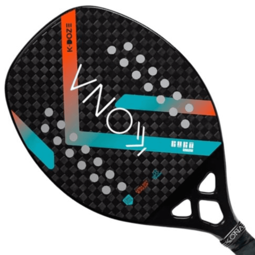 Raquete de Beach Tennis Kona K-Doze Degradê 2023 Capa Original