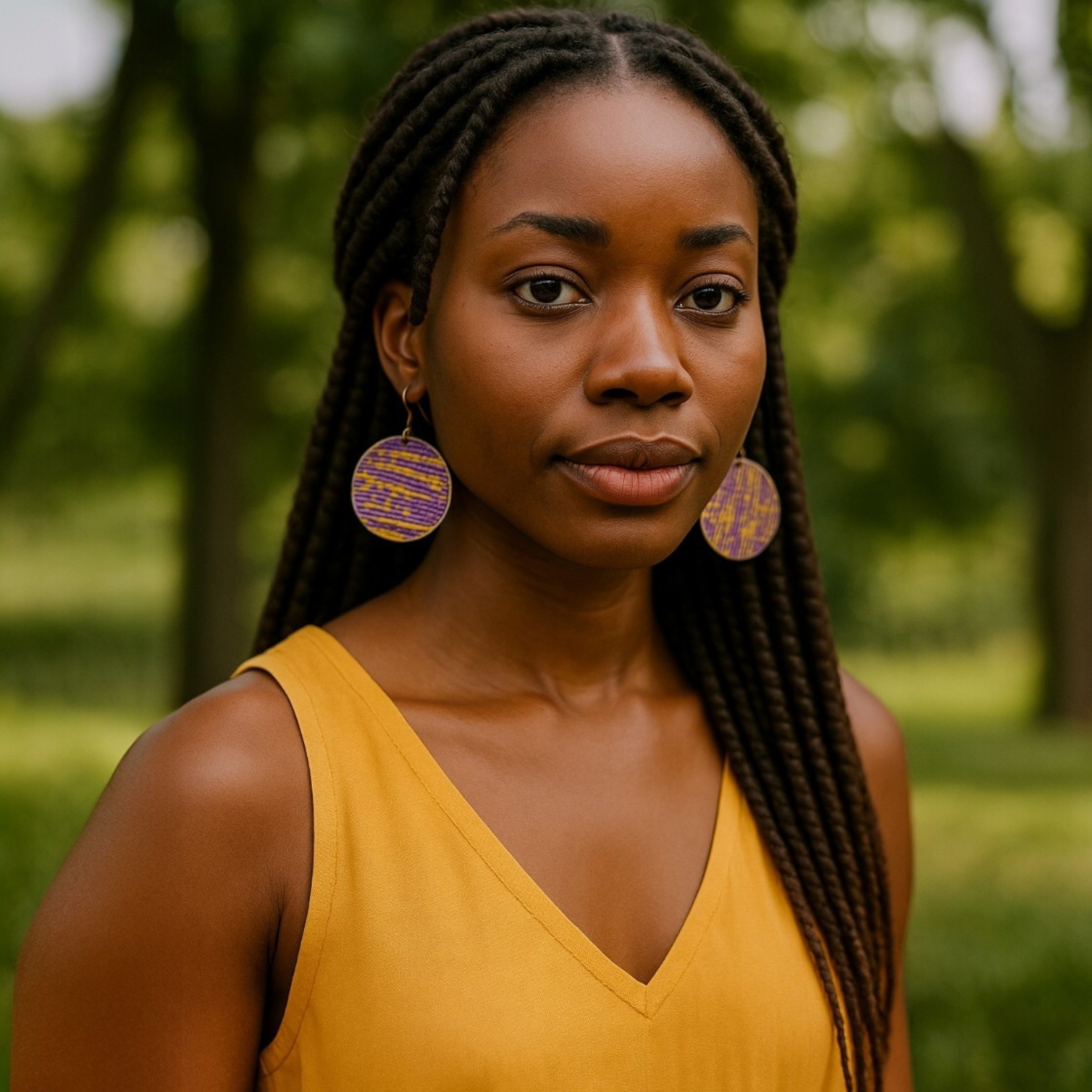 Boucles d'oreilles Affia