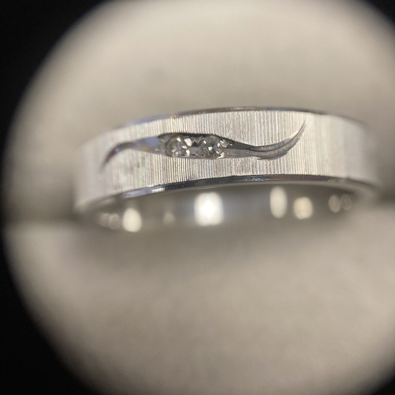 3 Gold Rings Set 14k Gold & Diamond His & Hers Wedding Set