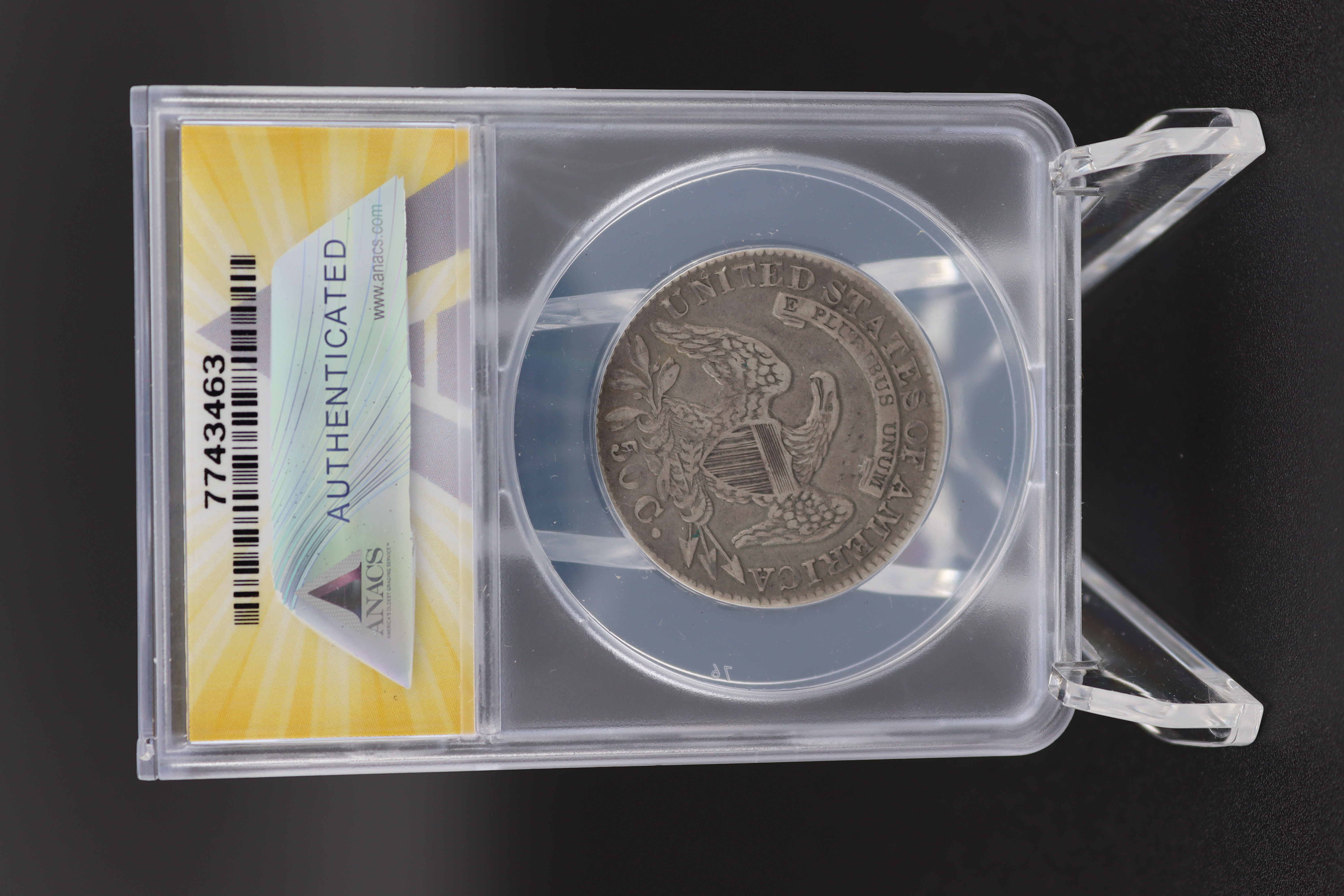 1834 50c Half Dollar O-101 Anacs Graded VF-35