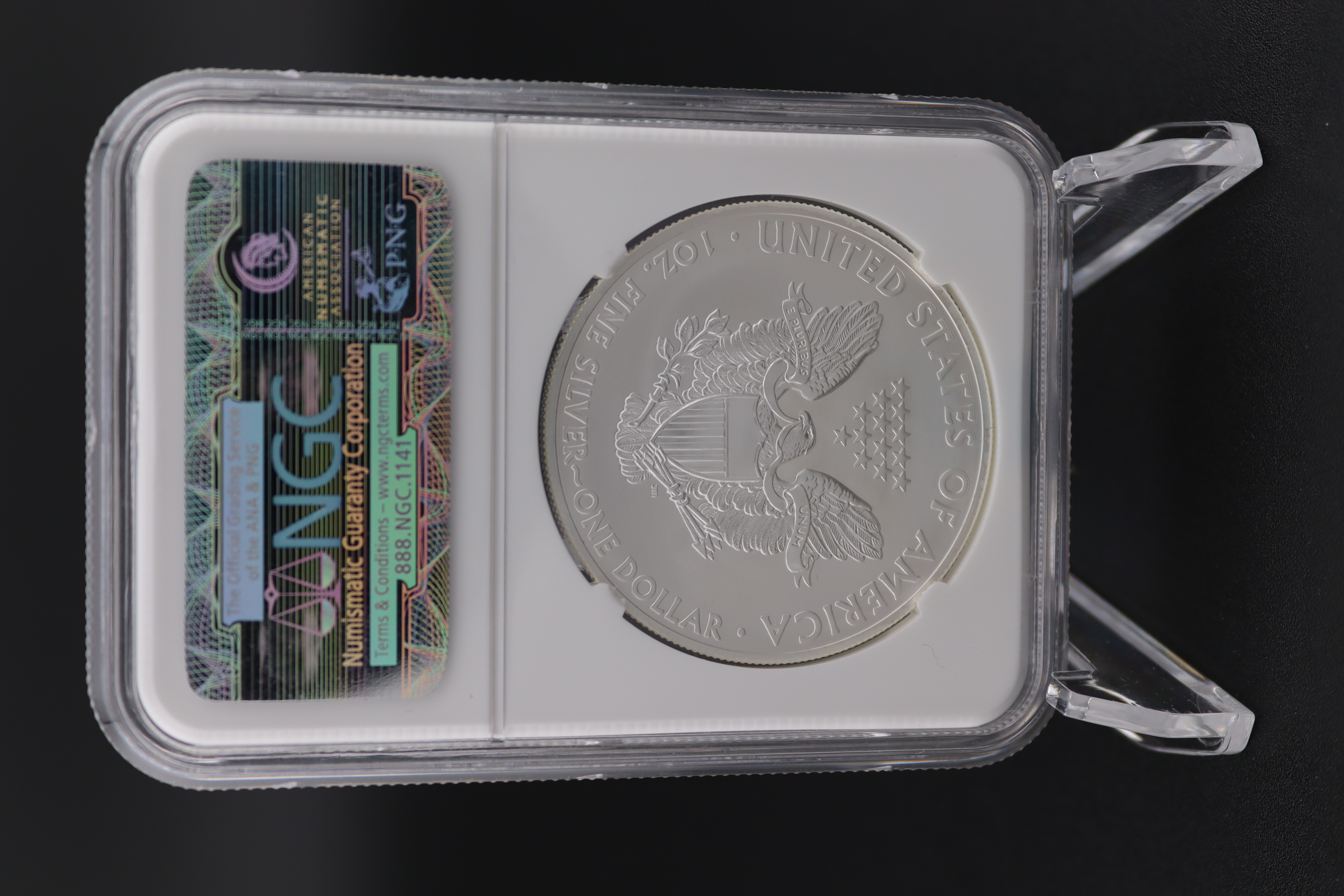 2012 (S) American Silver Eagle MS69