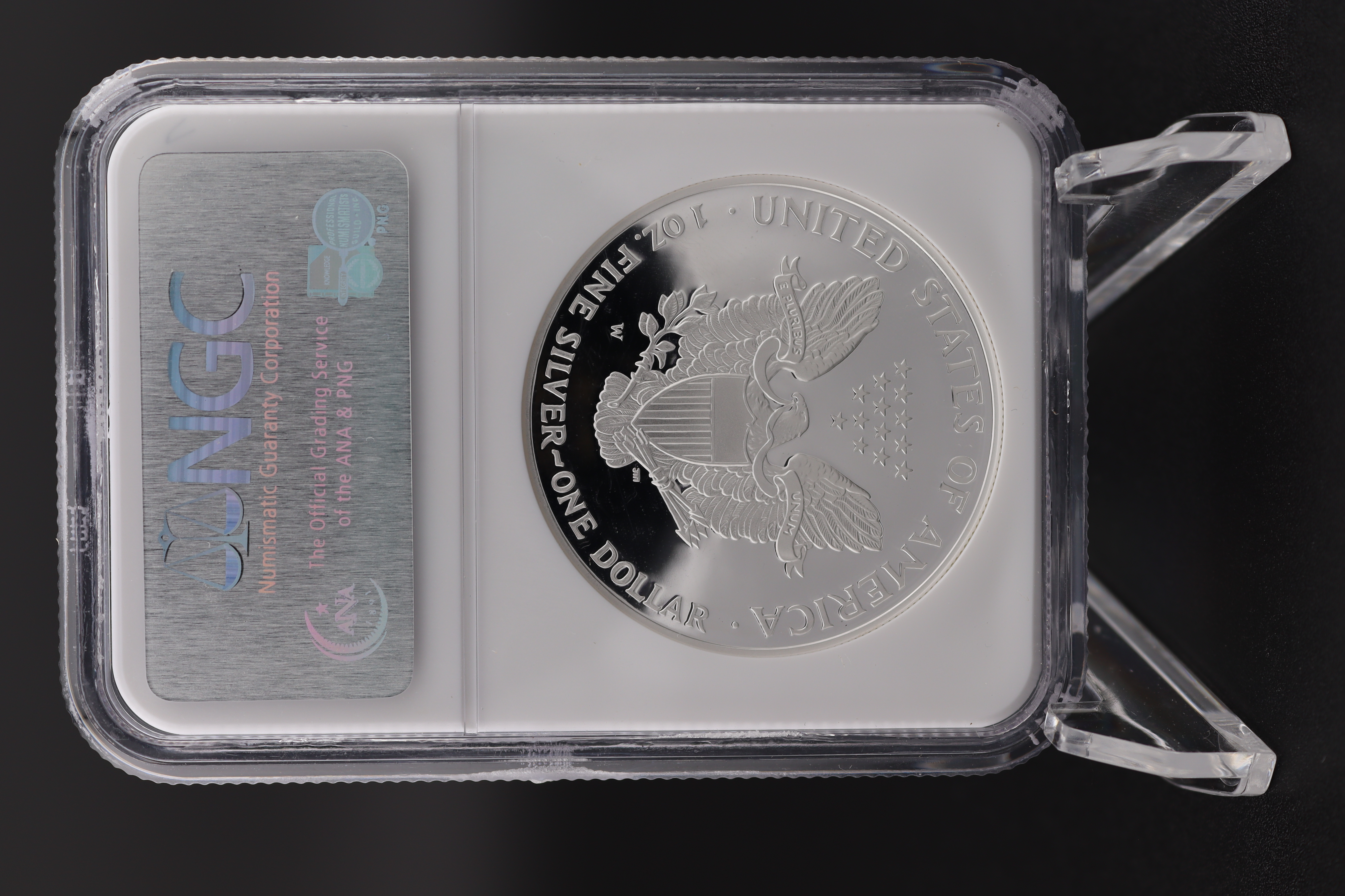 2001 W Eagle Silver Dollar NGC PF-70