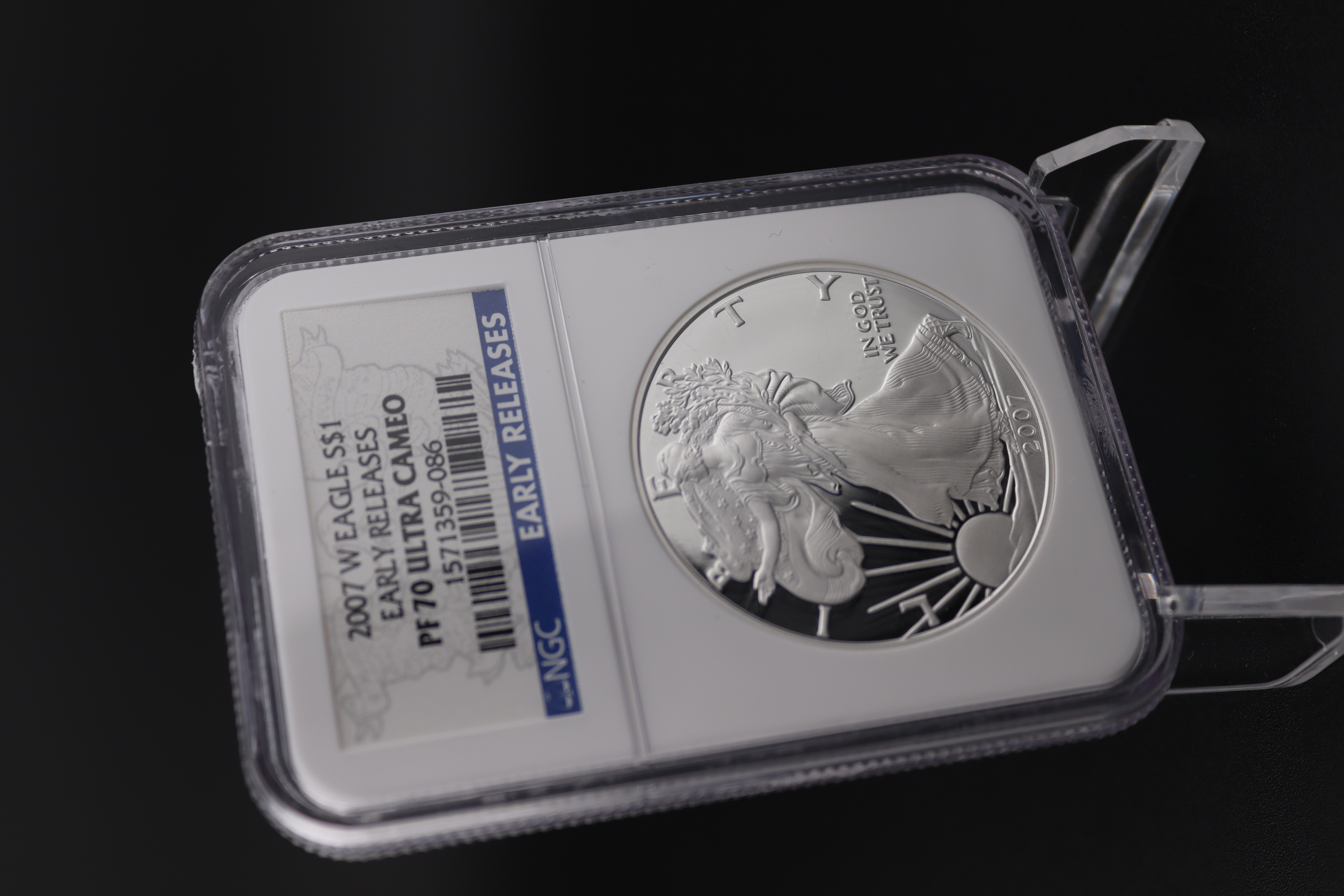 2007-W American Silver Eagle PR-70 (ER)
