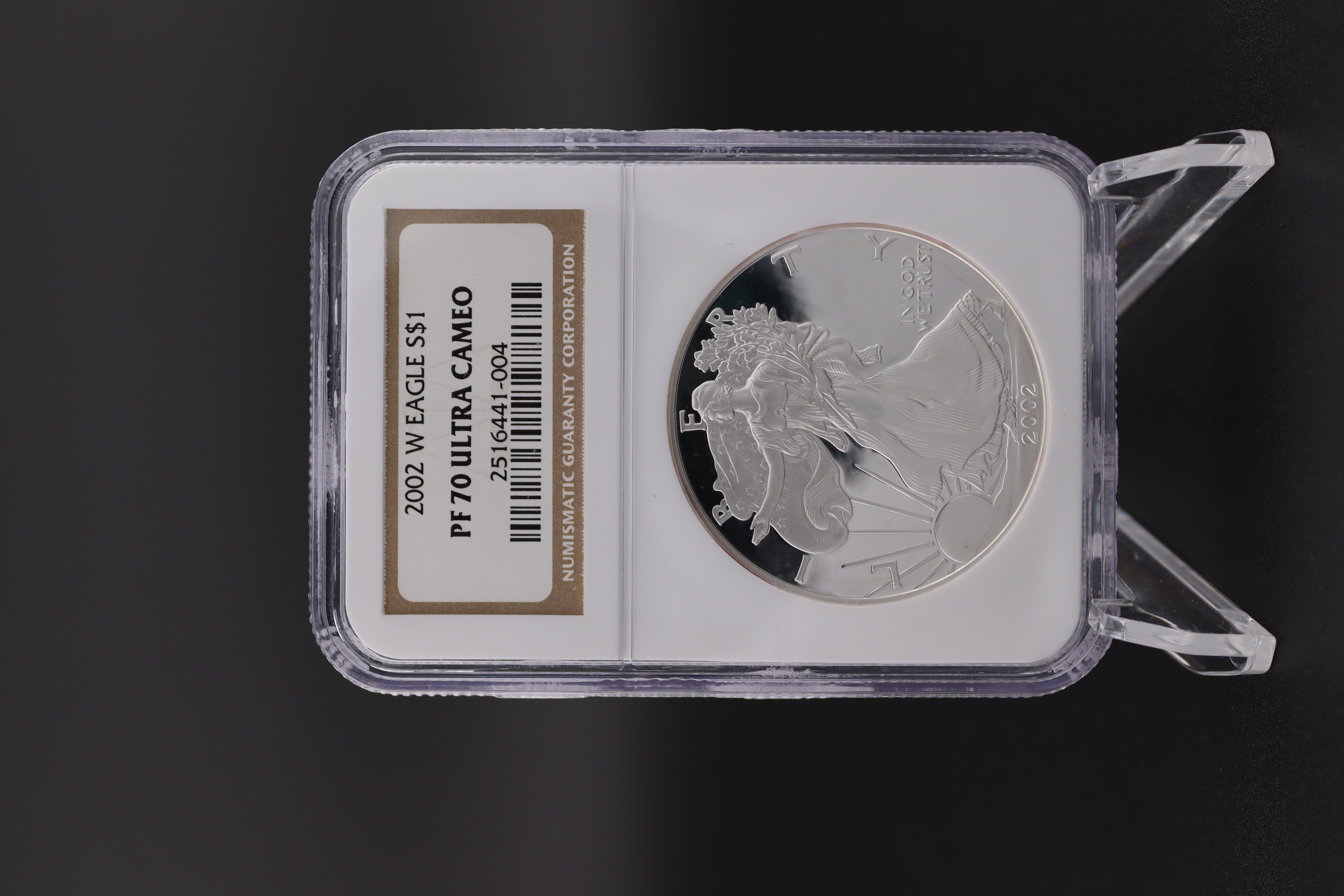 2002 W Eagle S$1 Proof Coin