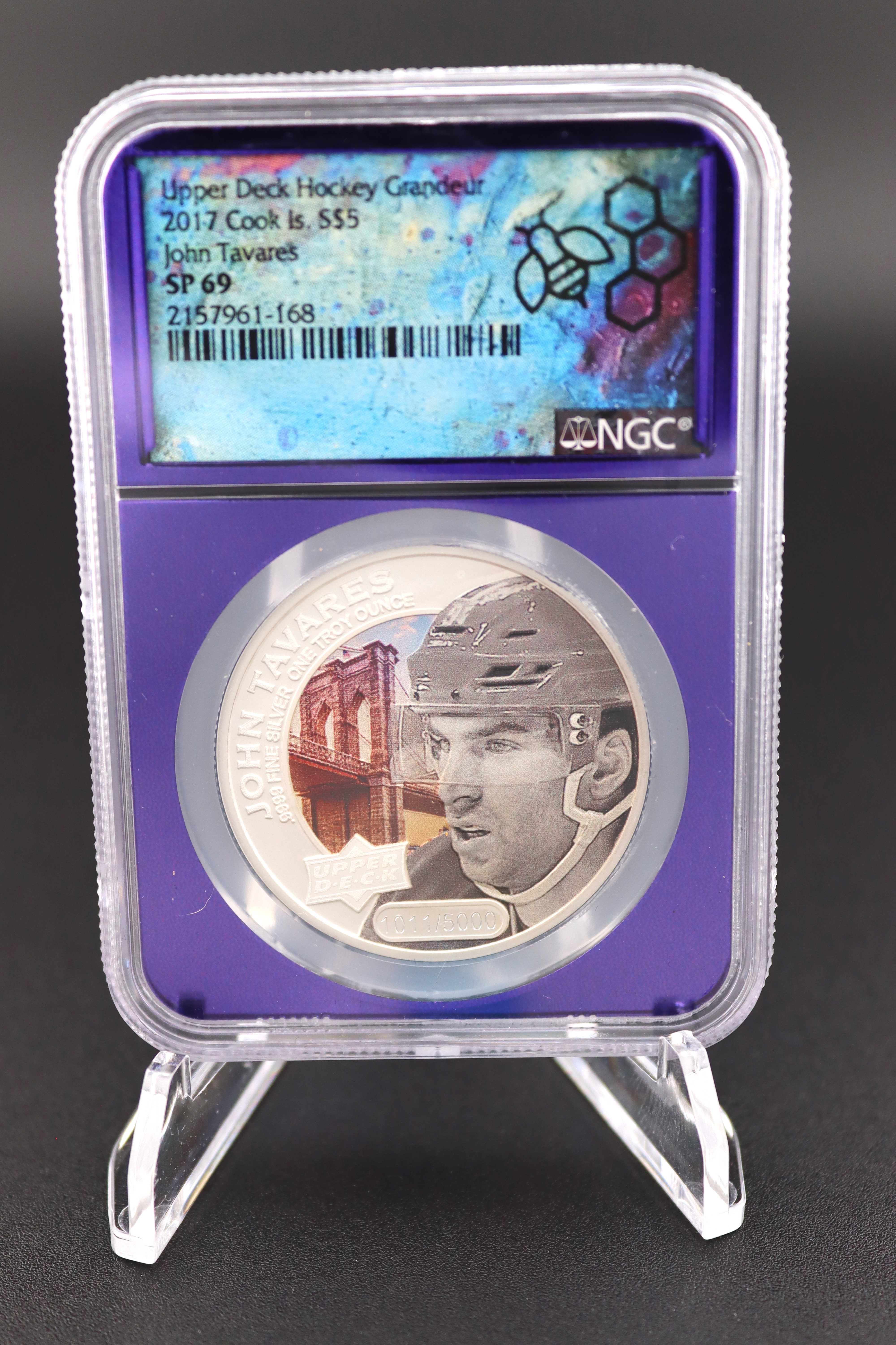 2017 Cook Islands John Tavares Hockey Coin