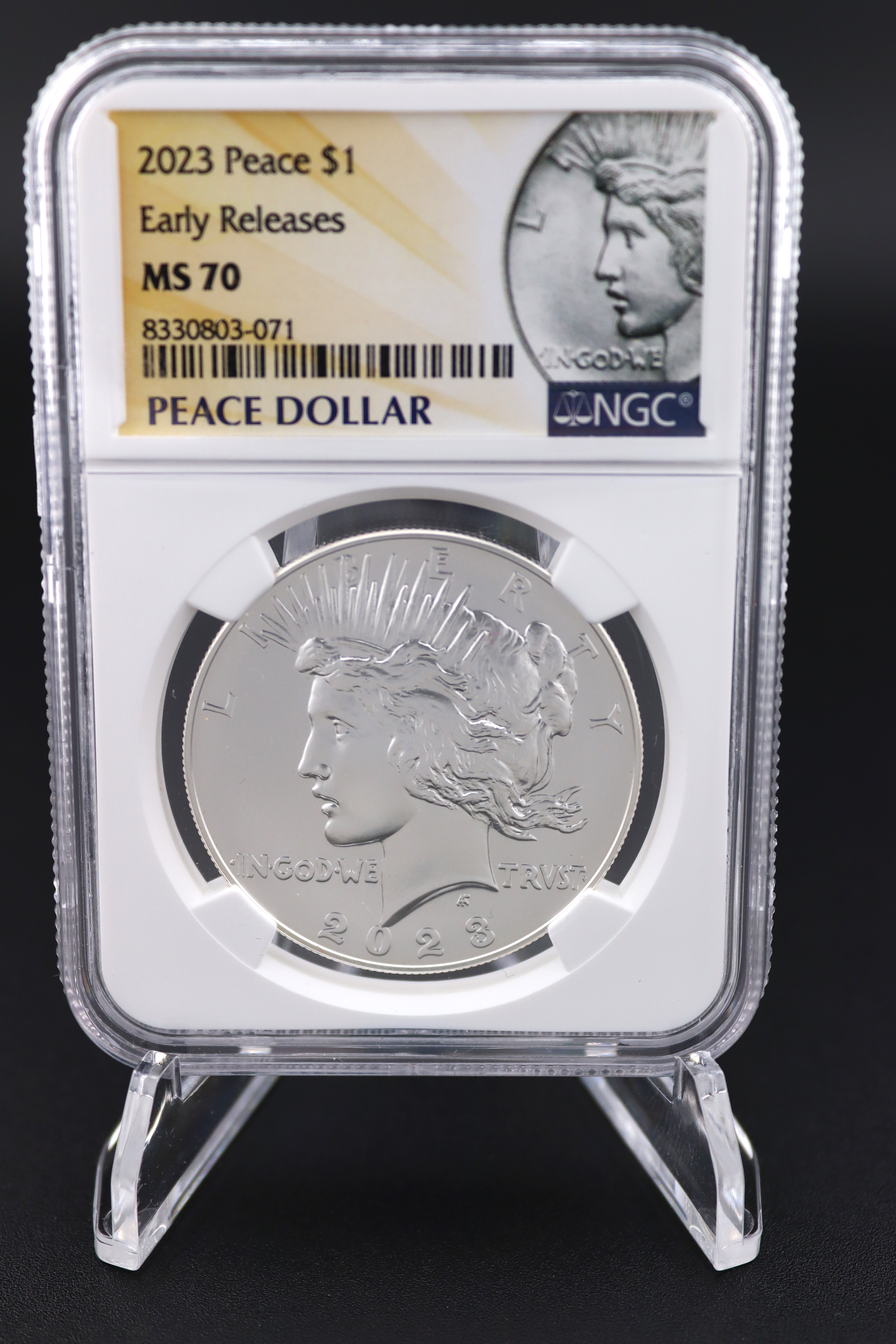 2023 Peace Dollar MS70 Early Releases