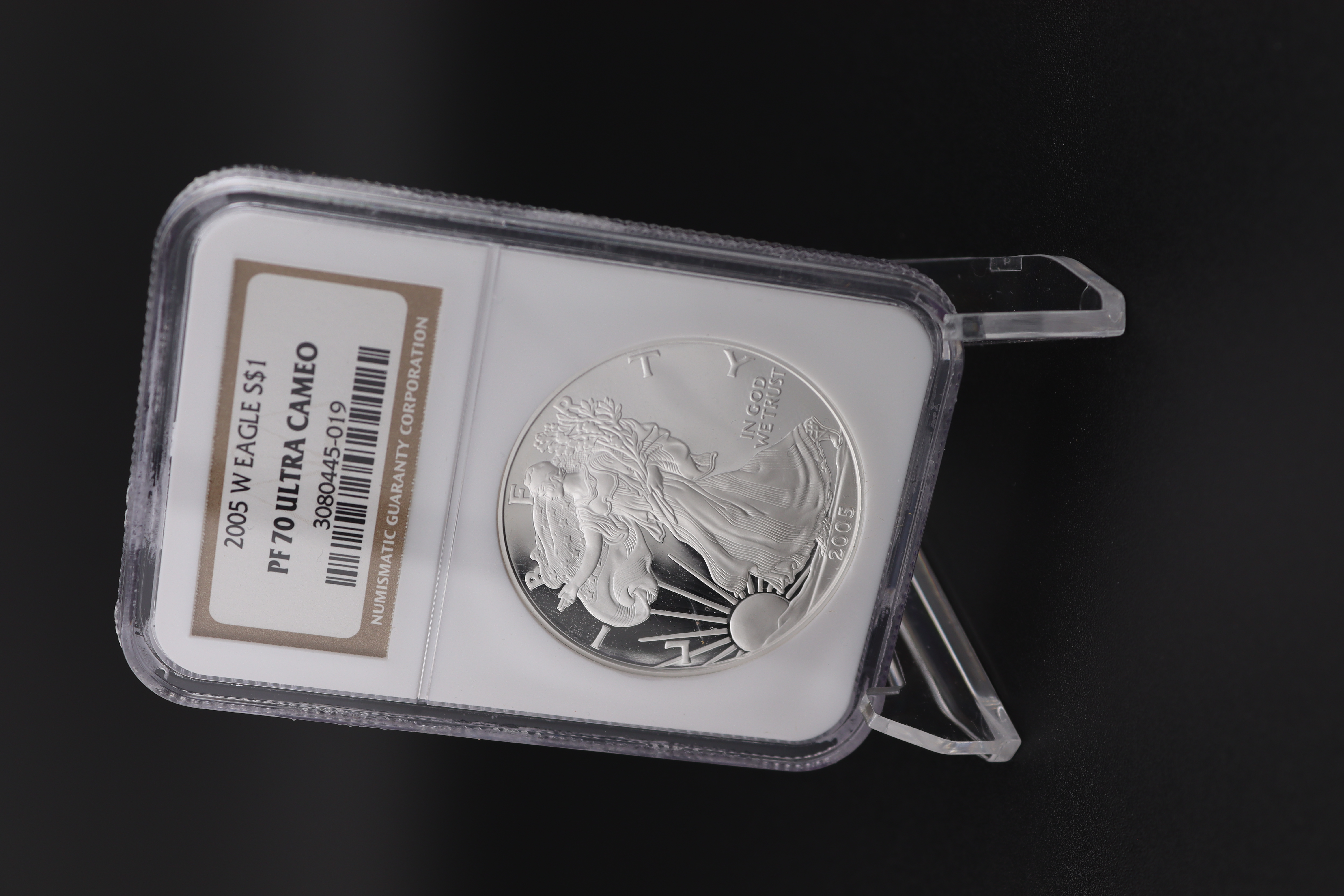 2005-West Point American Silver Eagle Coin NGC Proof 70 ULTRA CAMEO