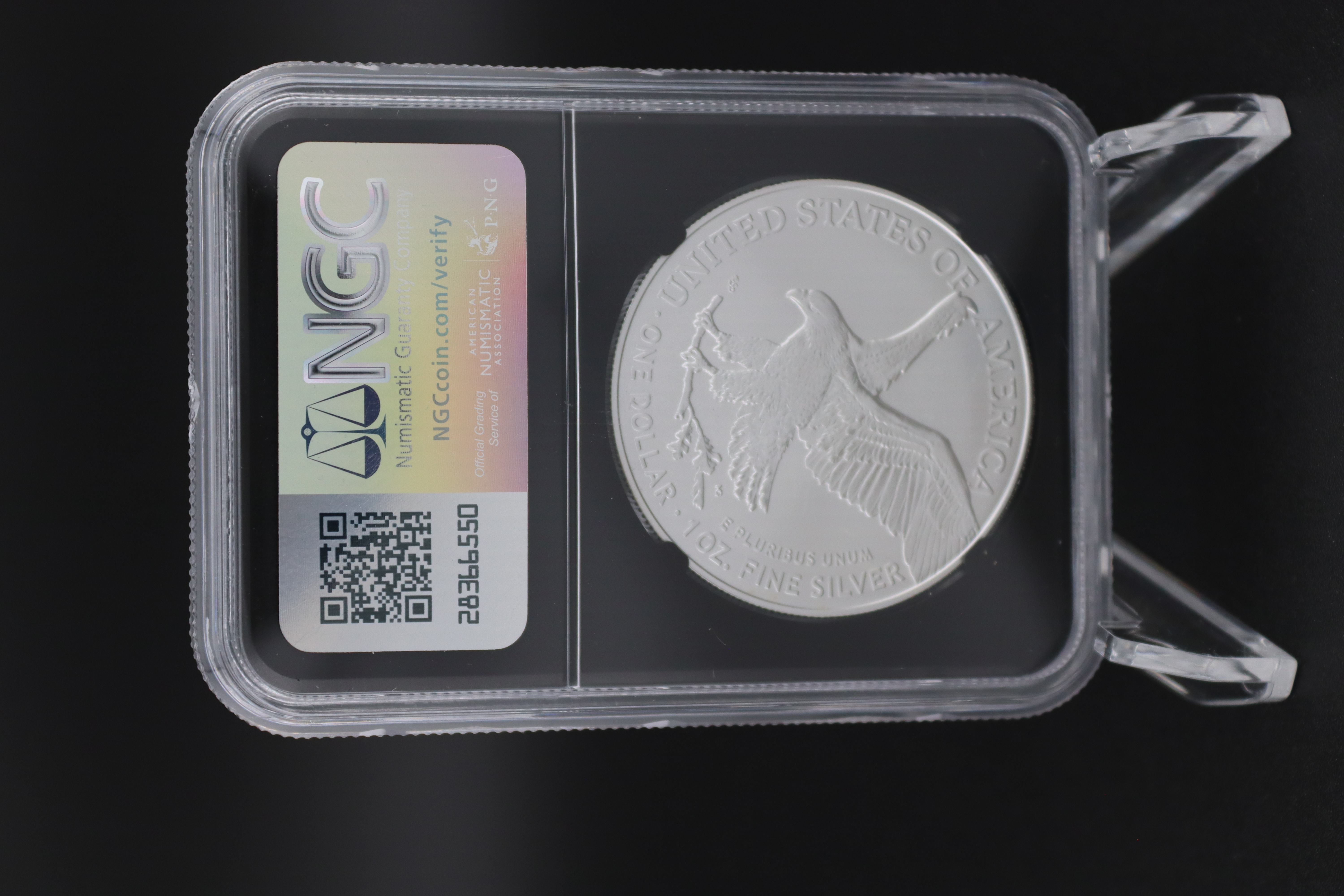 2025(P) Silver Eagle $1 Coin Eagle Privy MS69